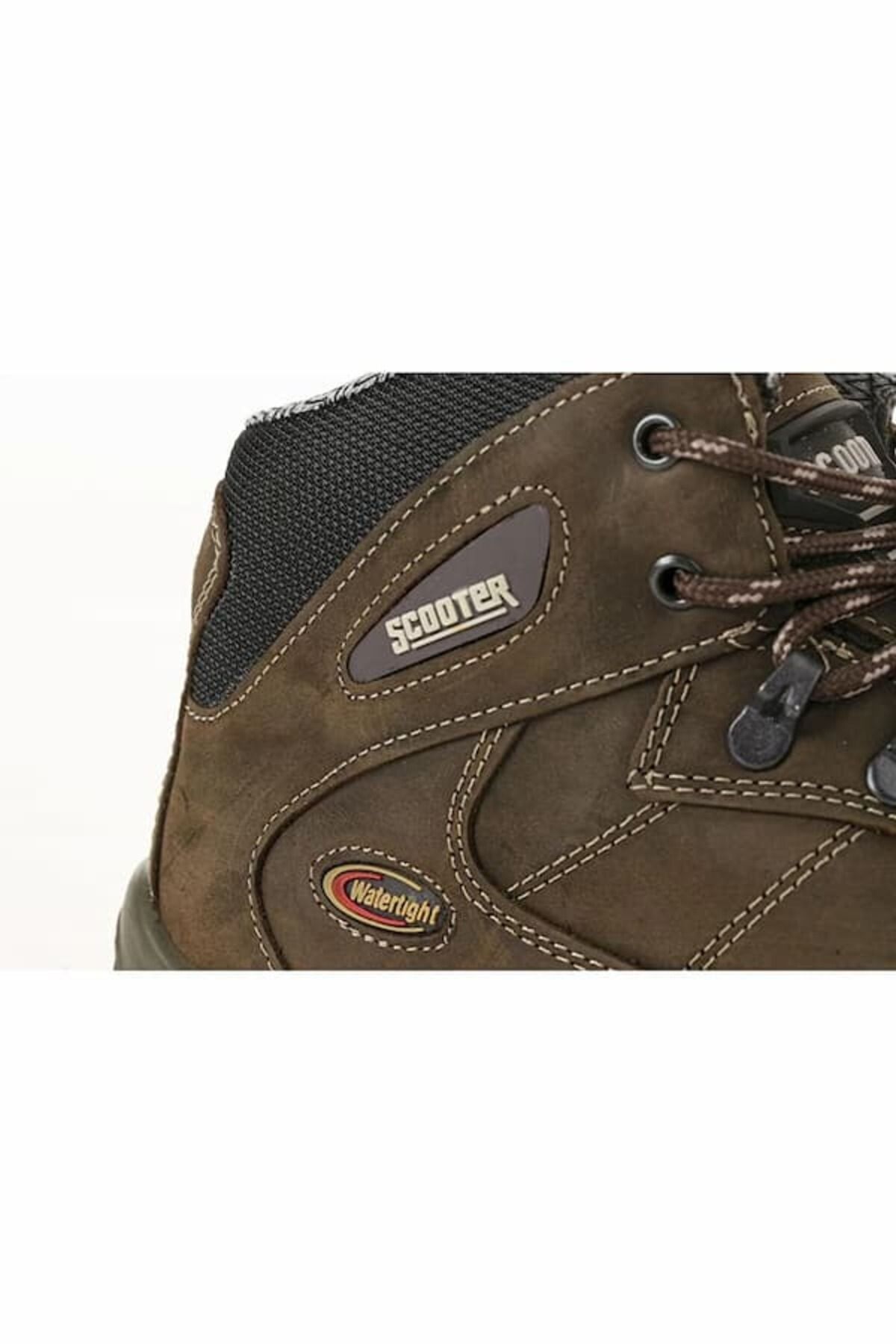 Scooter-cizme din piele ortopedică impermeabile olive 4