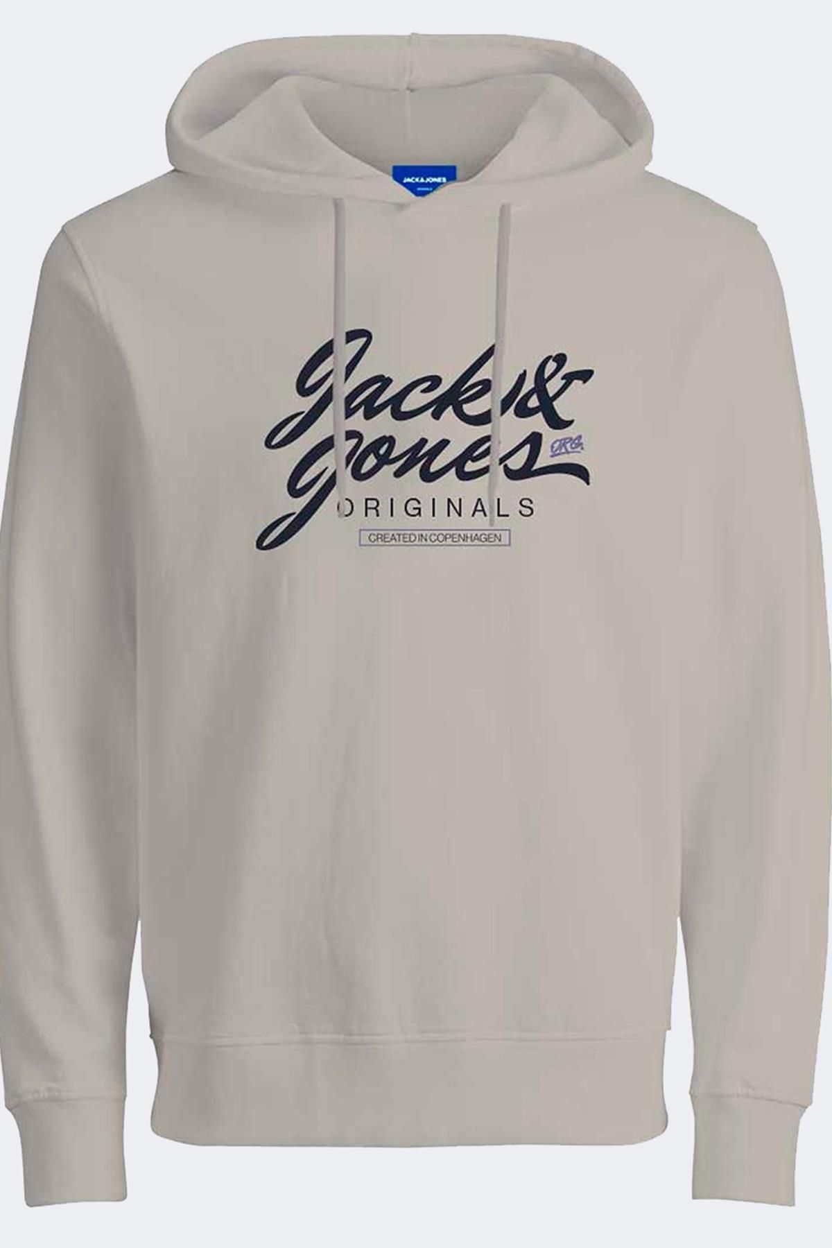 Jack Jones JACK JONES JORSYMBOL SWEAT HOOD FST BEJ Fiyat Yorumlar Trendyol