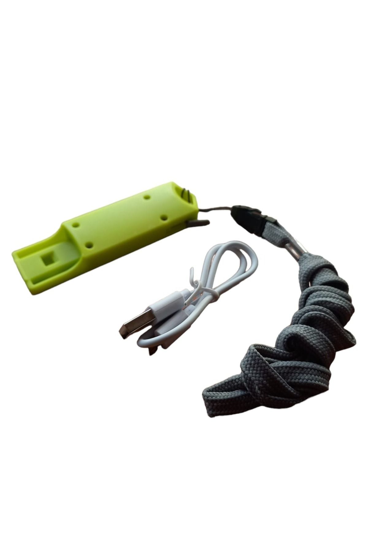 gaman-2 Pieces 3 Modes LED Lighted Emergency Illuminated Portable Survival Whistle 4
