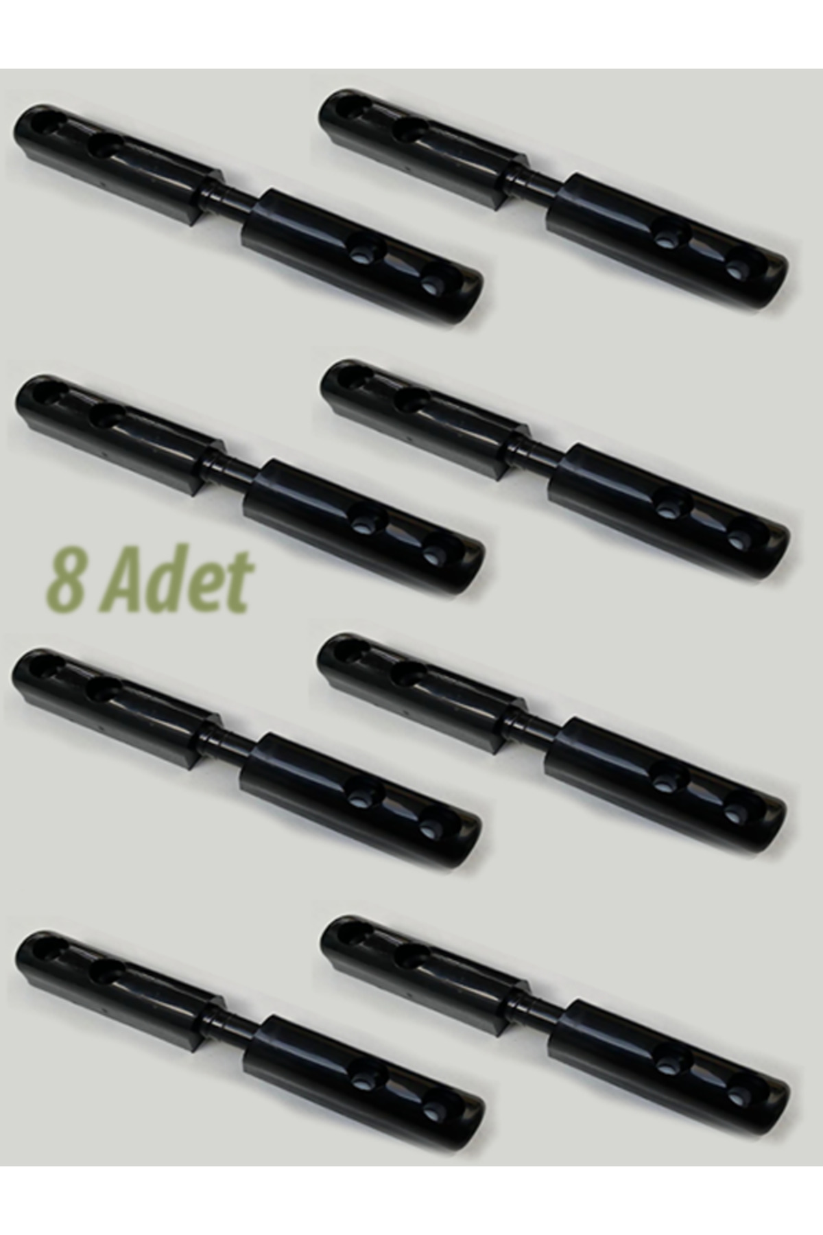 Kamataş 17*25 Sineklik Menteşe Siyah 8 Adet