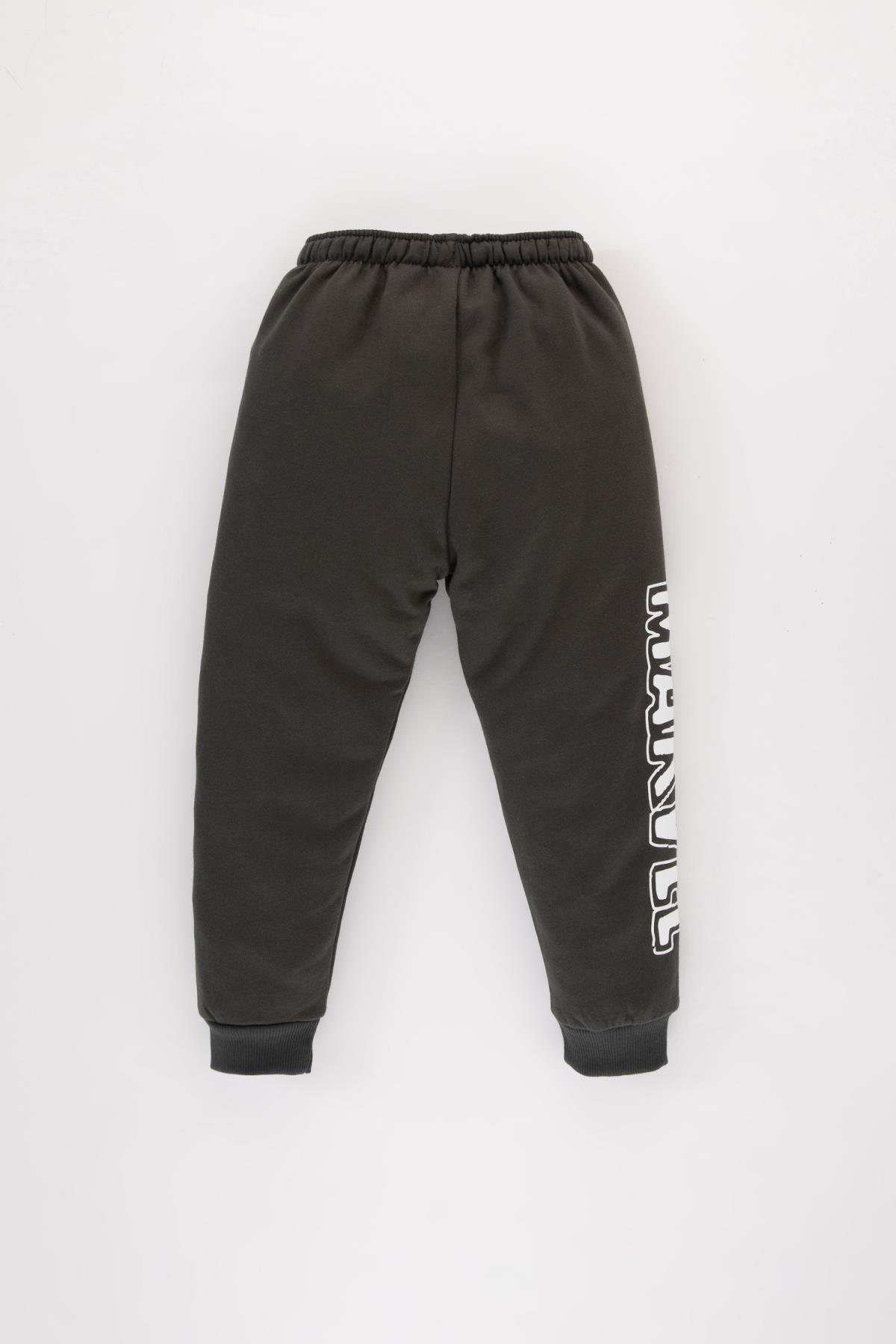 شلوار گرمکن پسرانه خاکستری دفکتوDefacto | B5196A523WN اورجینال - تصویر 6