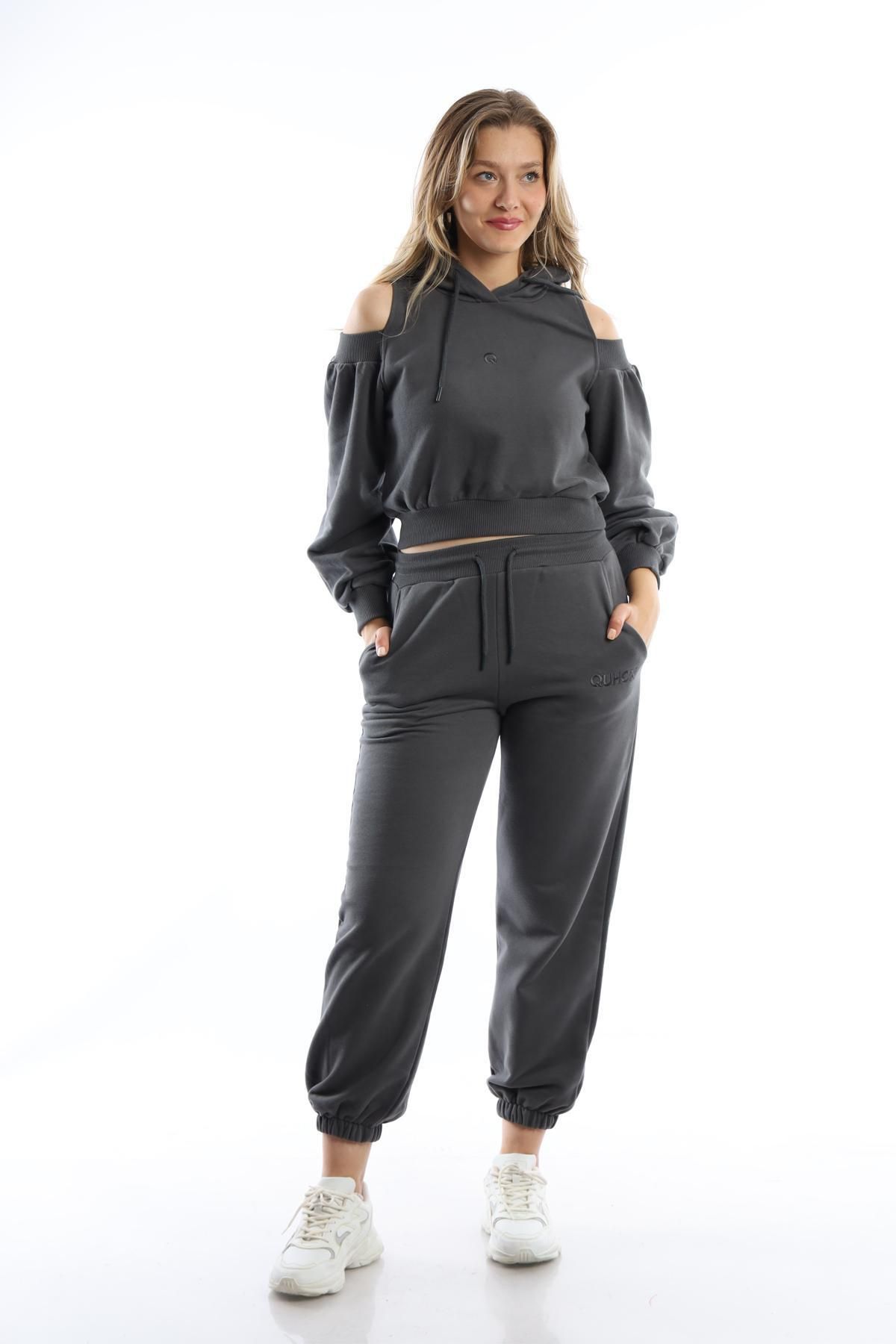 Shoulderless sweatshirt hot sale