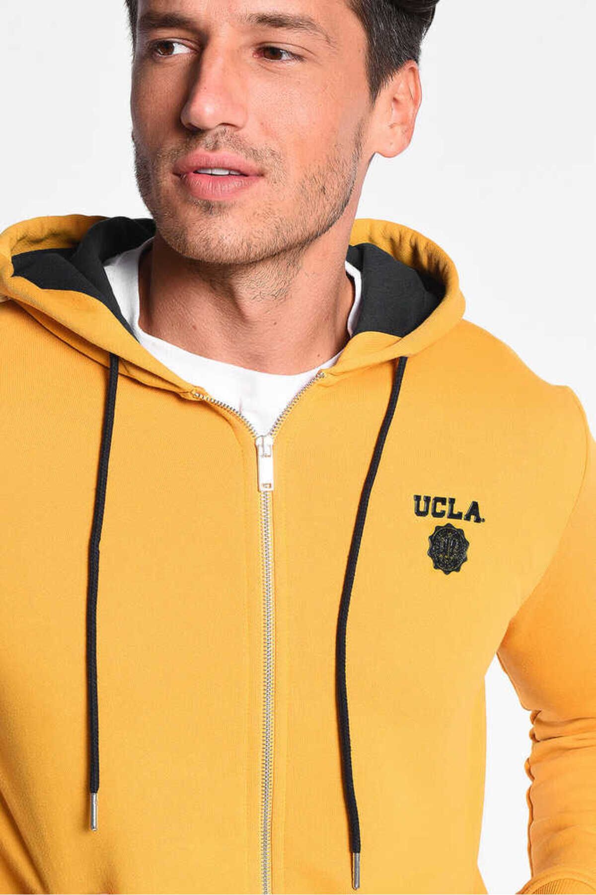 Yellow ucla hoodie sale