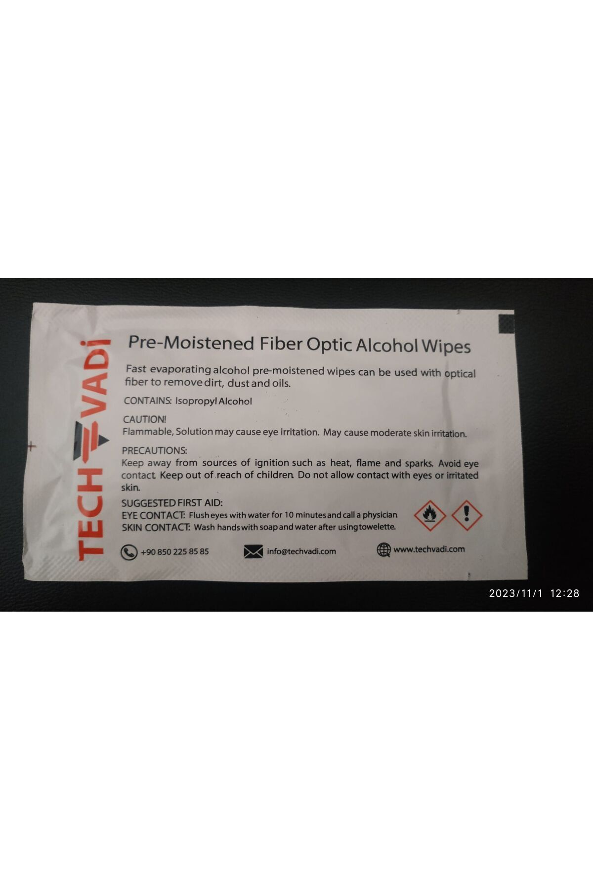 TECHVADİ Techvadi Fiber Optik Temizleme Mendili - 1000 Adet