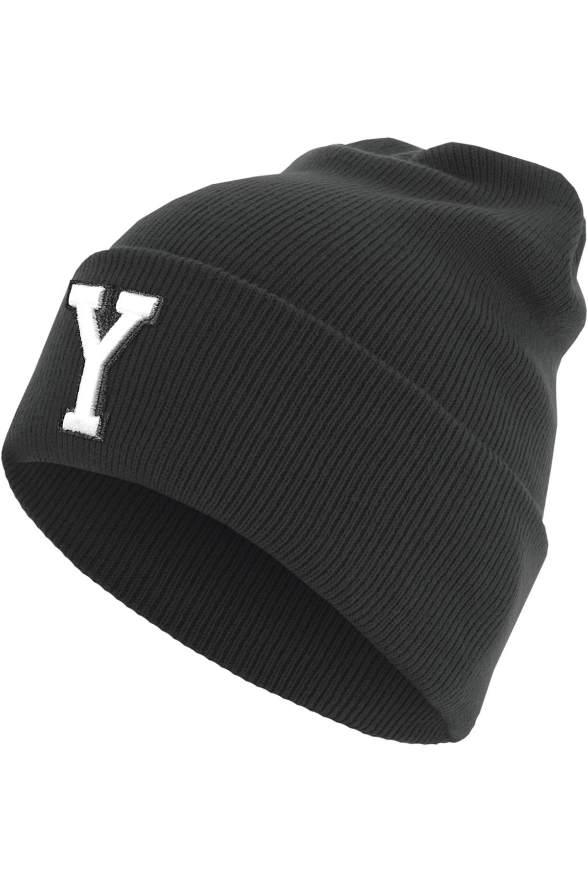 MSTRDS-Accessoires Beanie mit Buchstaben-Cuff 1
