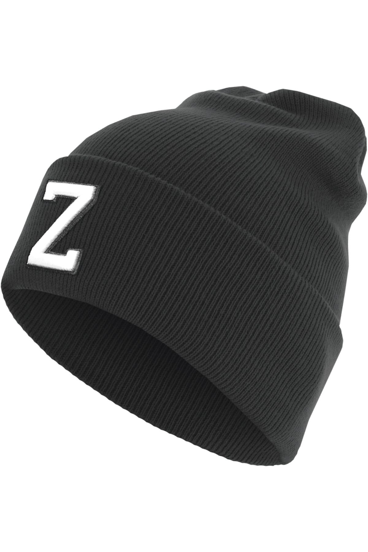 MSTRDS-Accessoires Beanie mit Buchstaben-Cuff 1