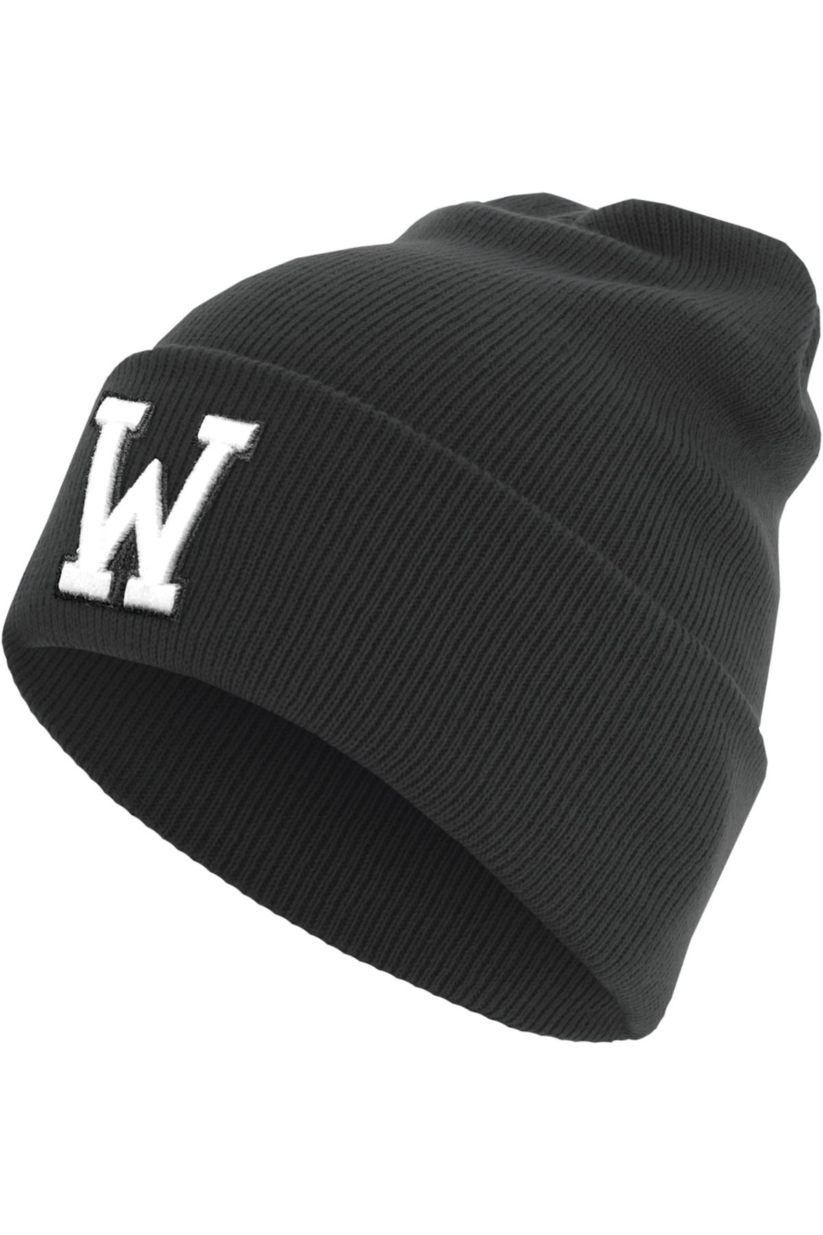 MSTRDS-Accessoires Beanie mit Buchstaben-Cuff 1