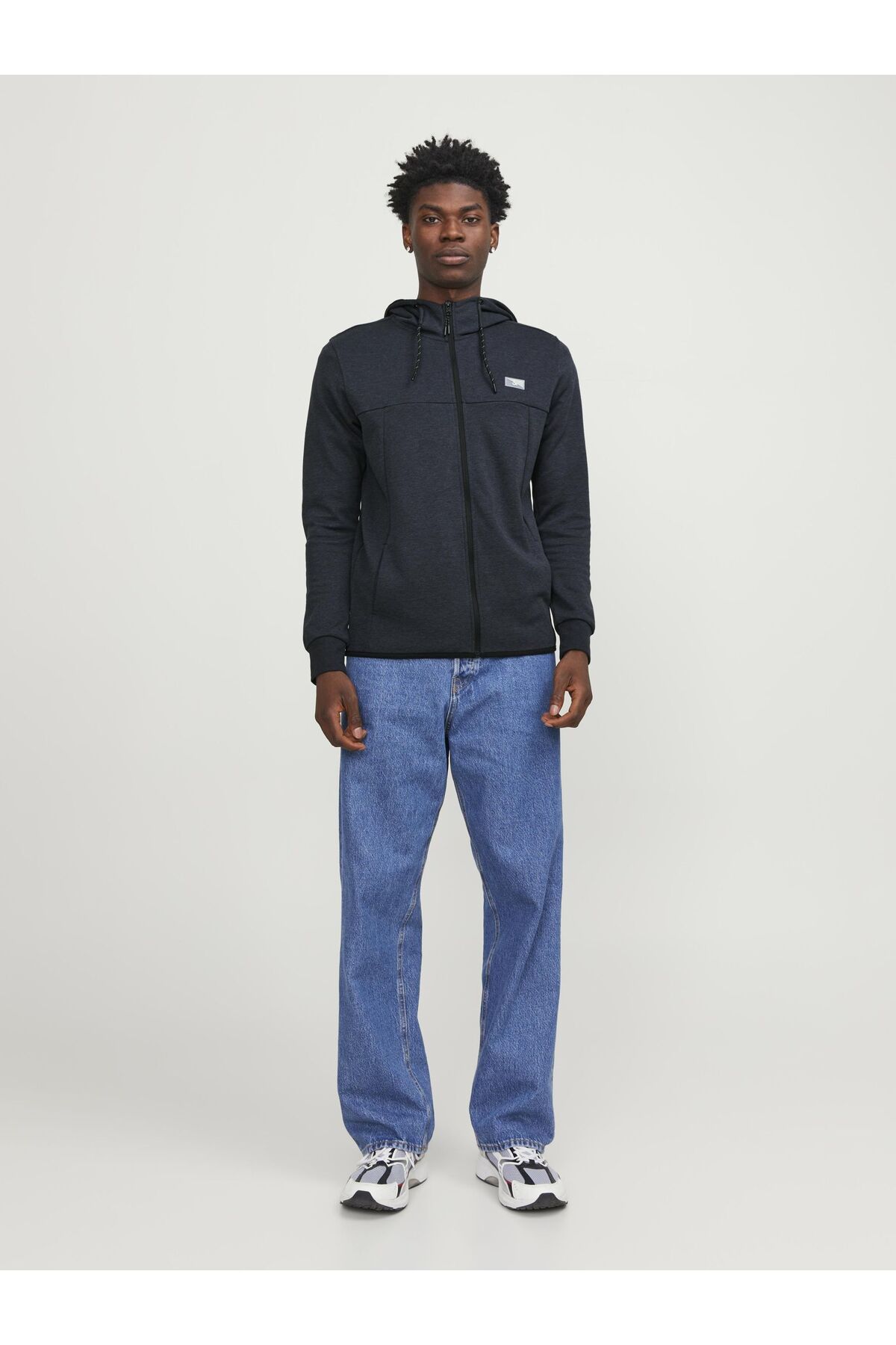 Jack & Jones-Kapuzenpullover Logo Kapuzenpullover Mit Reißverschluss 4