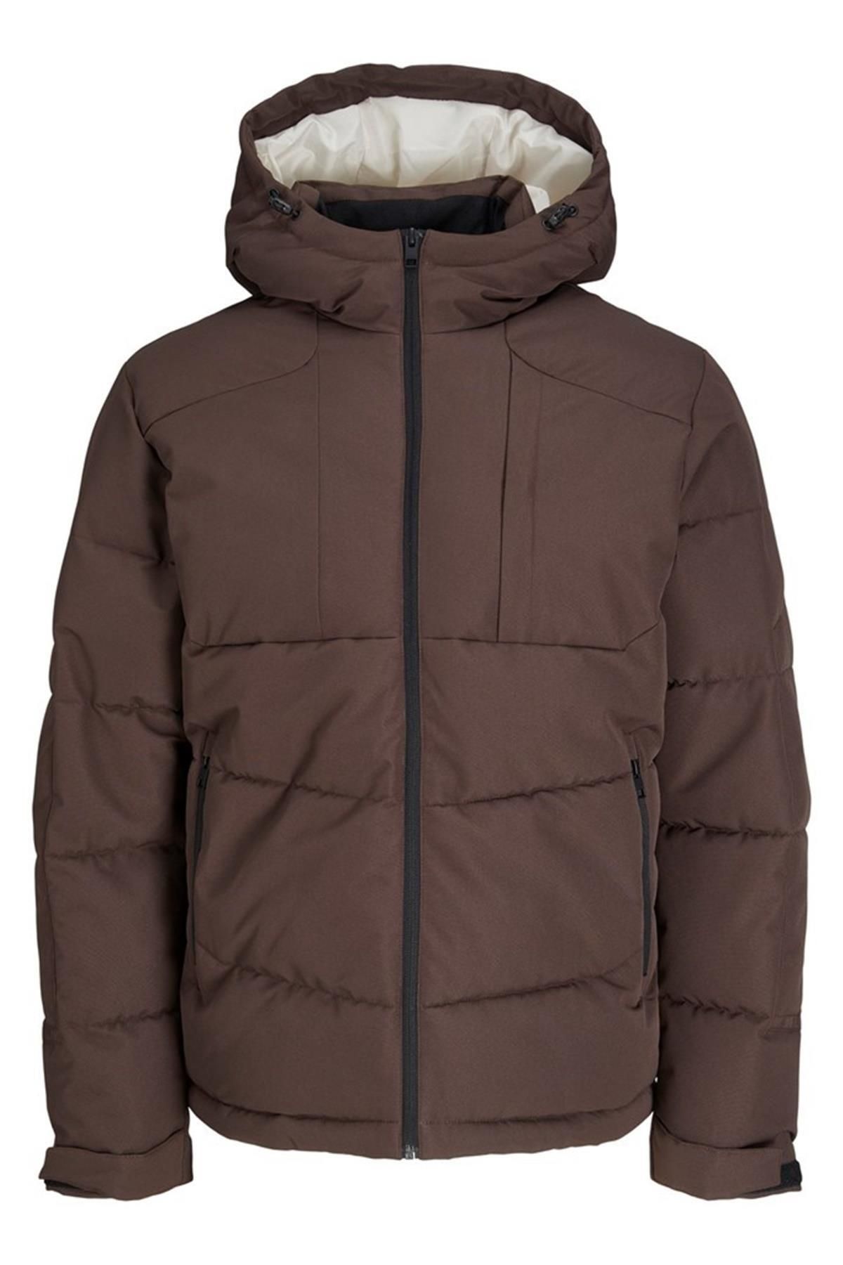 Feraud mens snow premium padded long online puffer jacket black