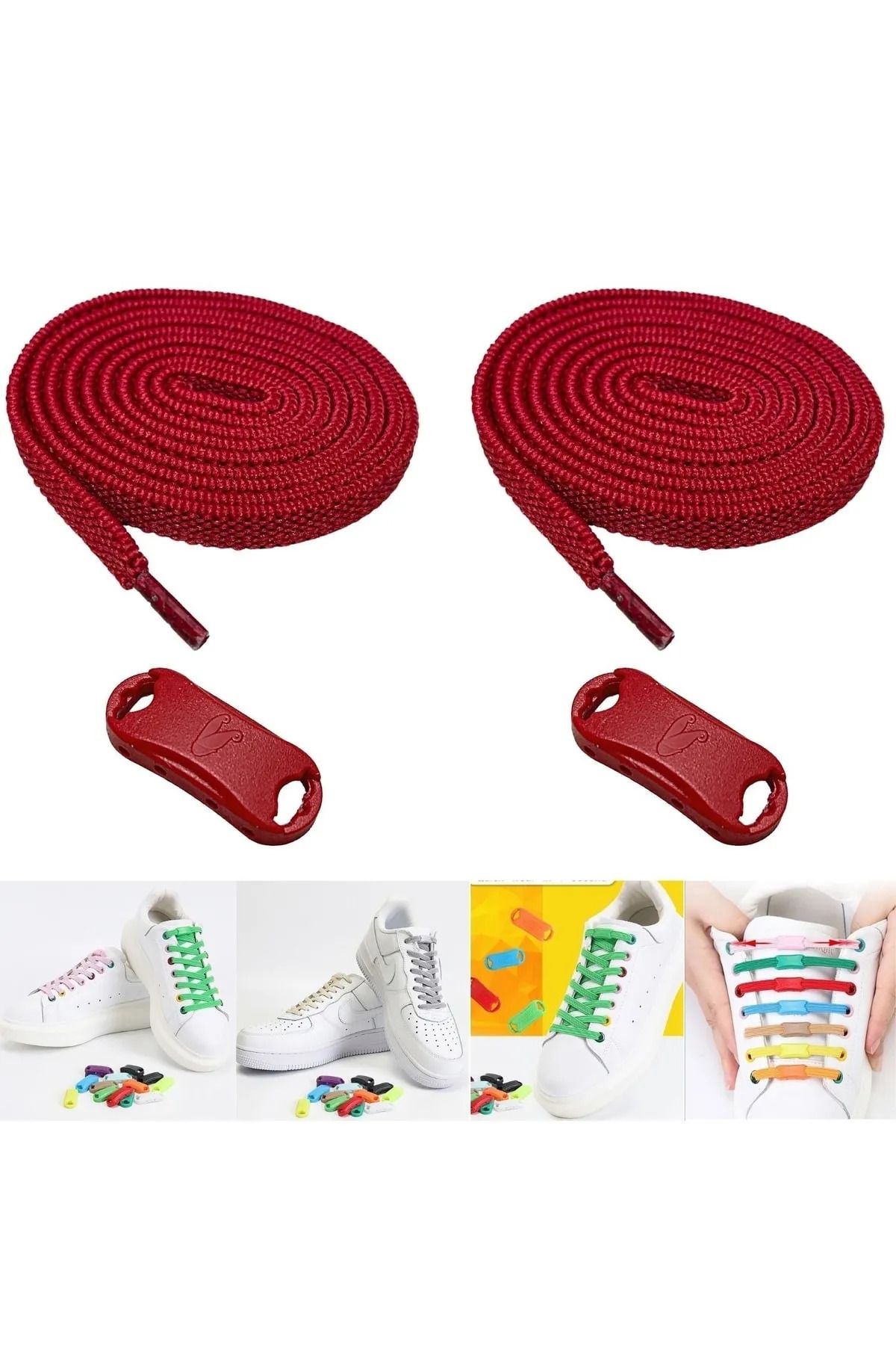 sogex-New Generation Red Smart Takbırak Elastic Lacing 1