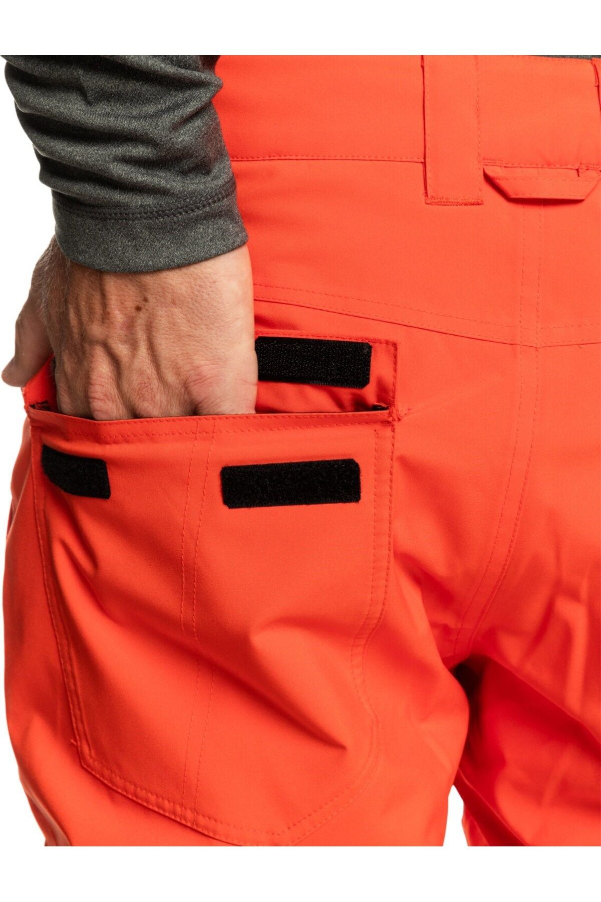 Quiksilver ESTATE - Pantalones de snowboard - nnk/naranja 