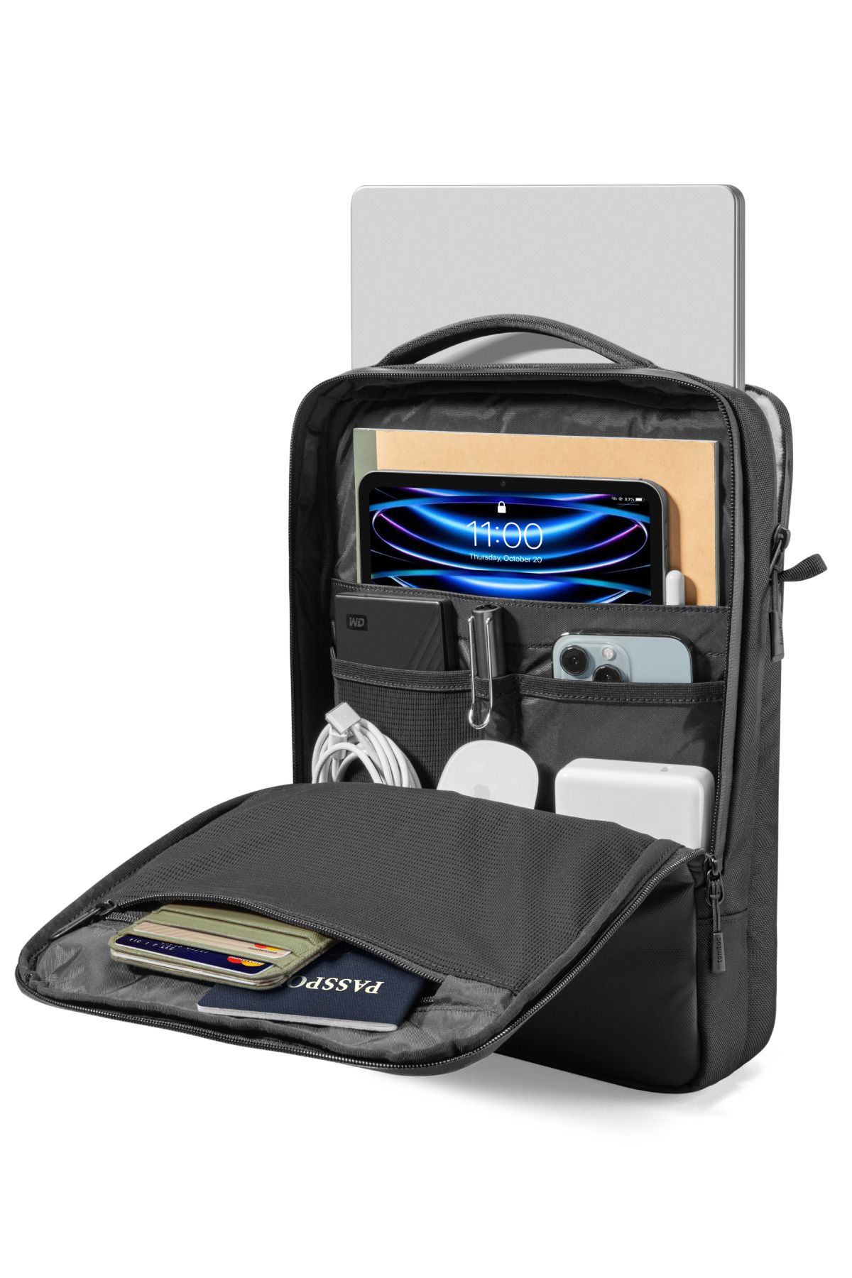 کیف لپ تاپ و اسناد مشکی مردانه زنانه H14 16 INC PRO BAG Tomtoc