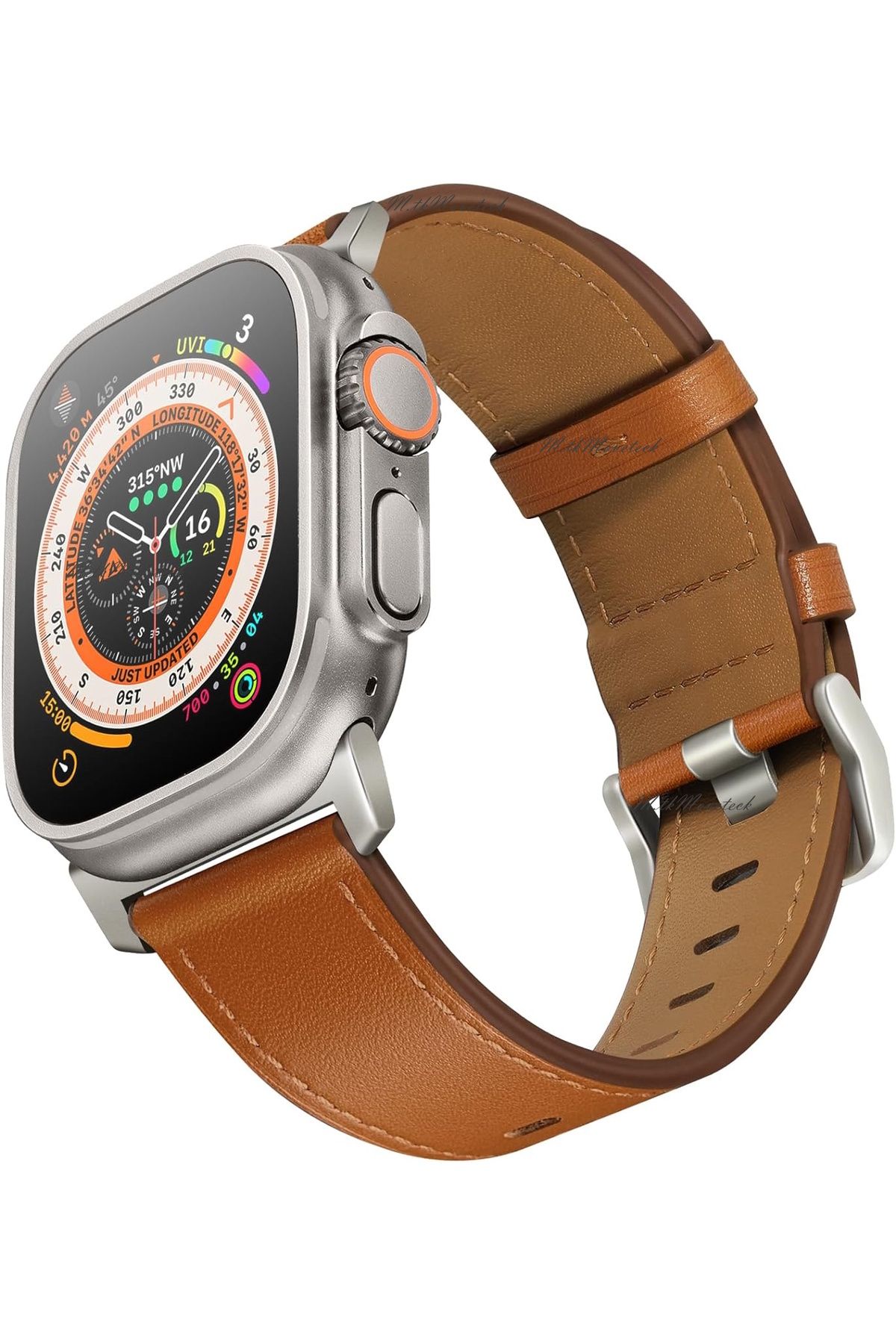 m.tk moveteck Apple Watch Ultra 49MM Band Leather Skin Classic