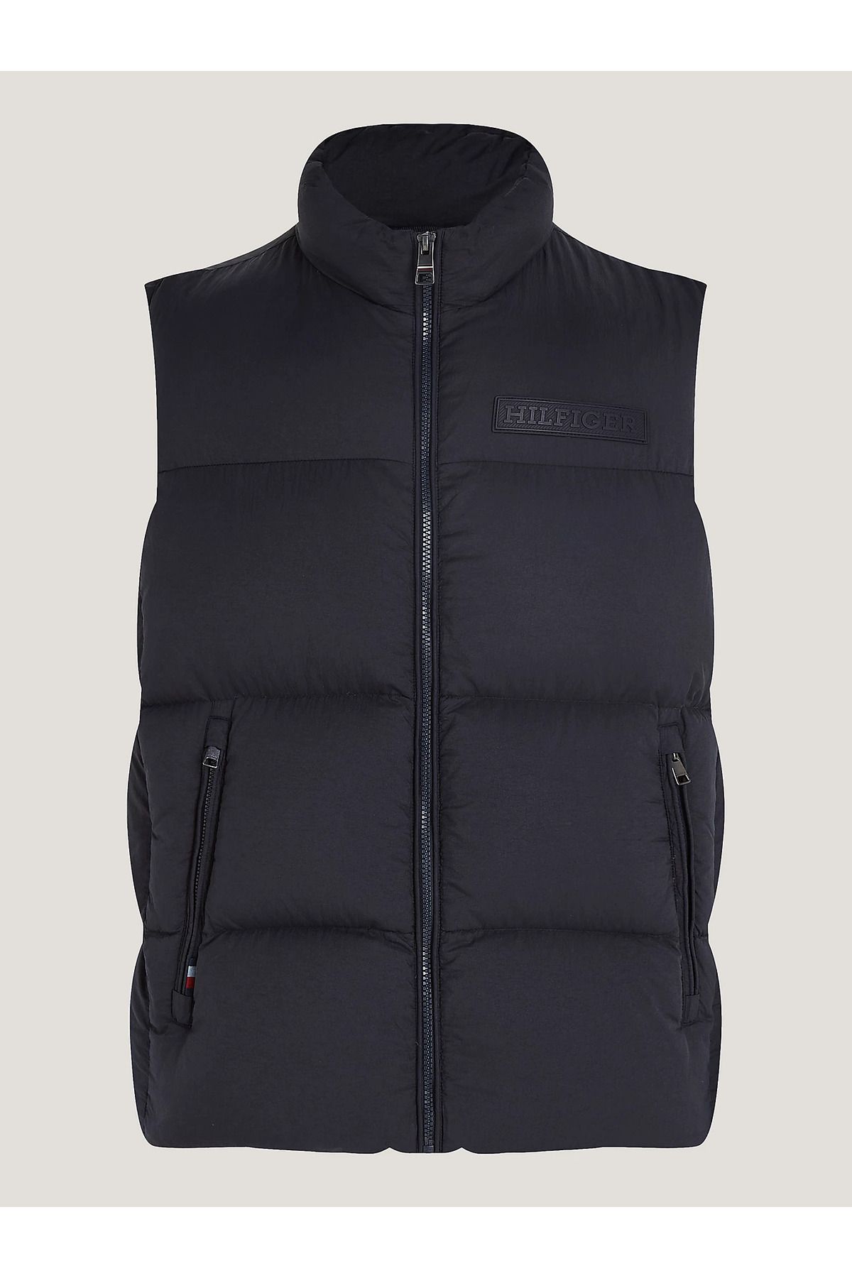 Tommy hilfiger black vest on sale