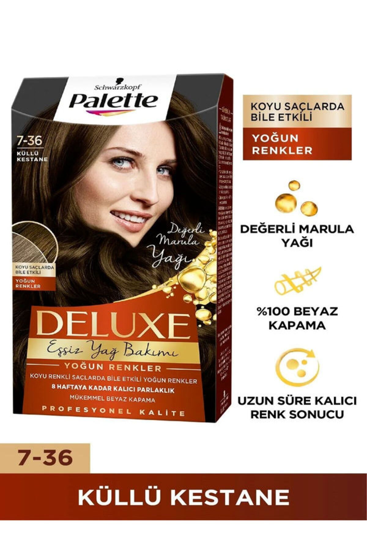 رنگ مو پلت DELUXE (3ADET)
