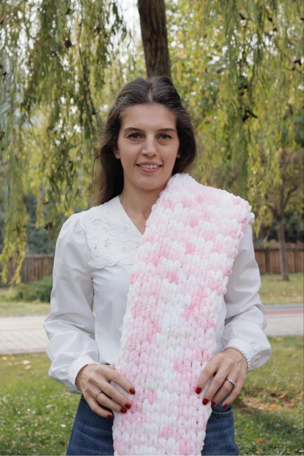 PUFFY SCARF UNİCORN 20X200CM
