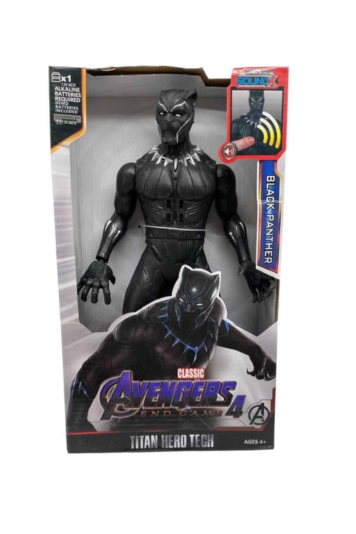 Black panther hotsell figure playset