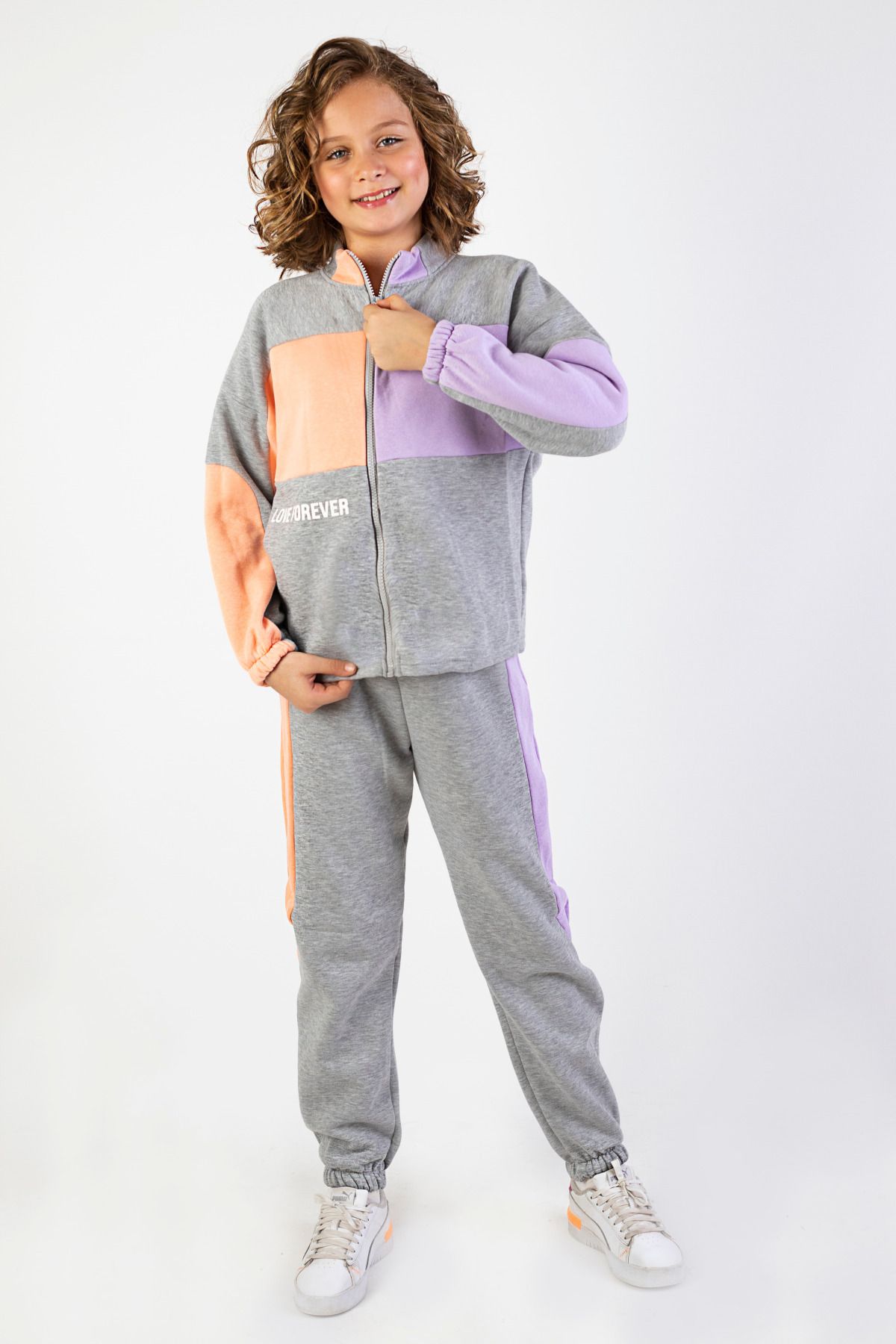 Kids discount grey tracksuit