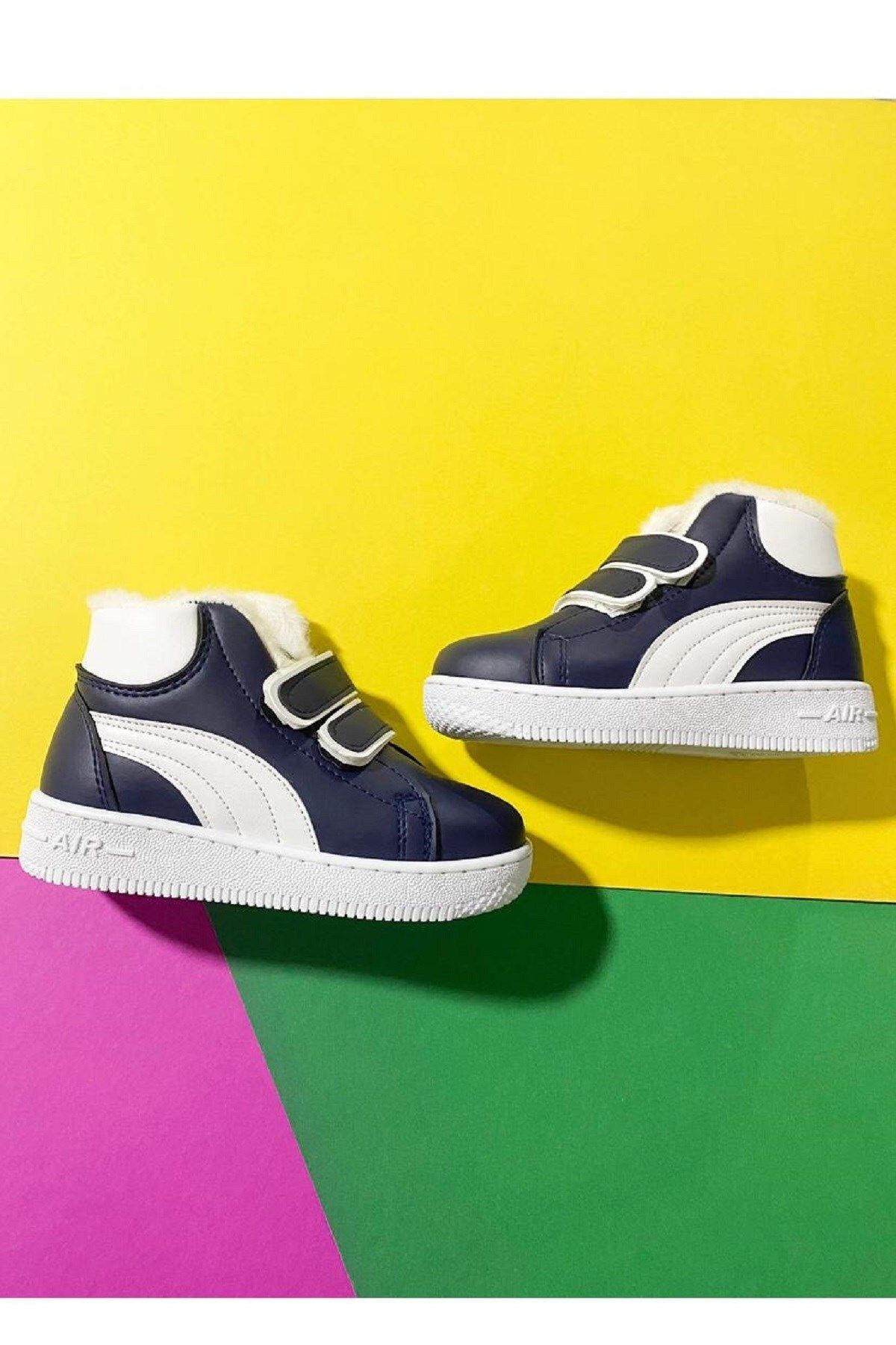 Puma boots kids navy top