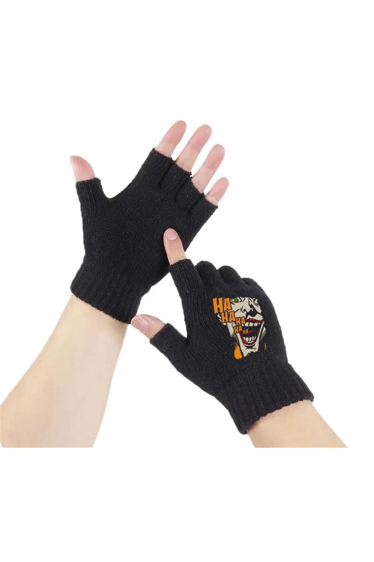 Black top joker gloves