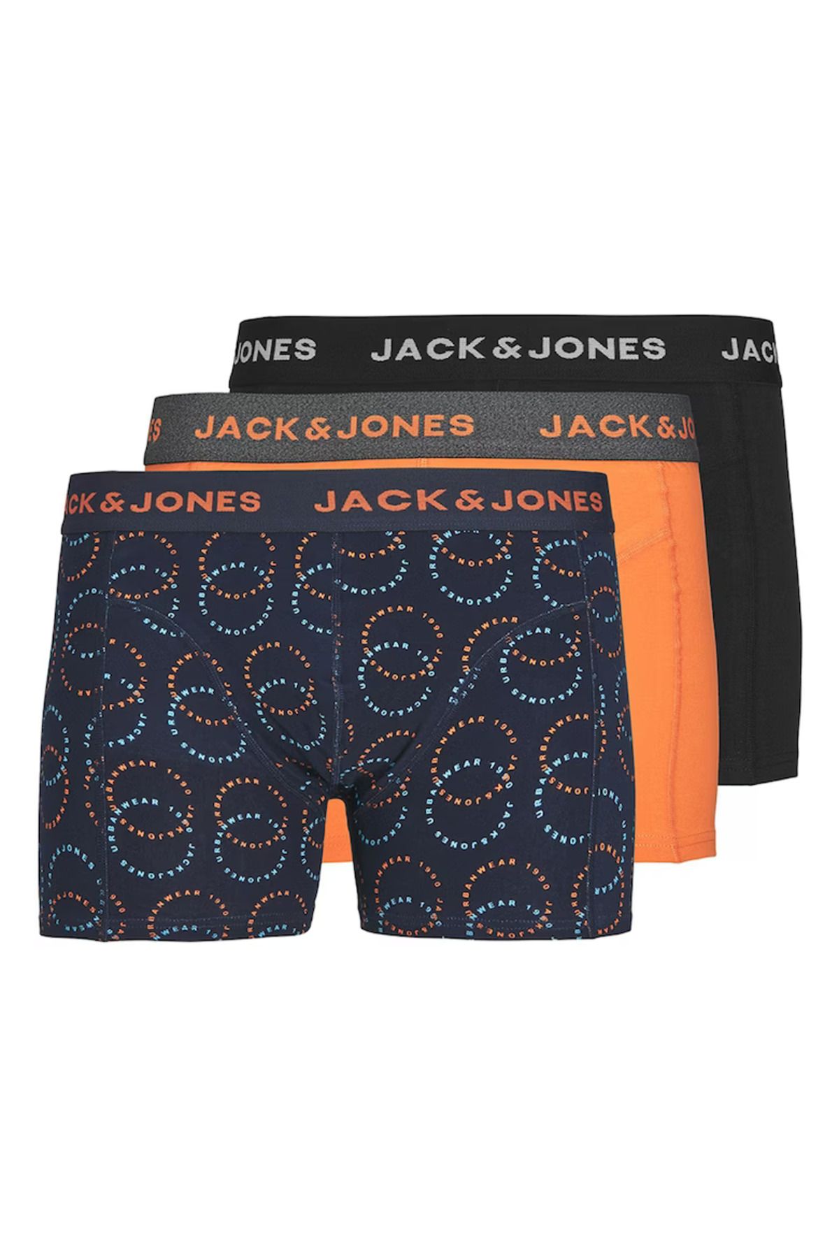 Jack & Jones Erke 3-pack boxer JACLOGO CIRCLE Boxer 3 PACK - Trendyol