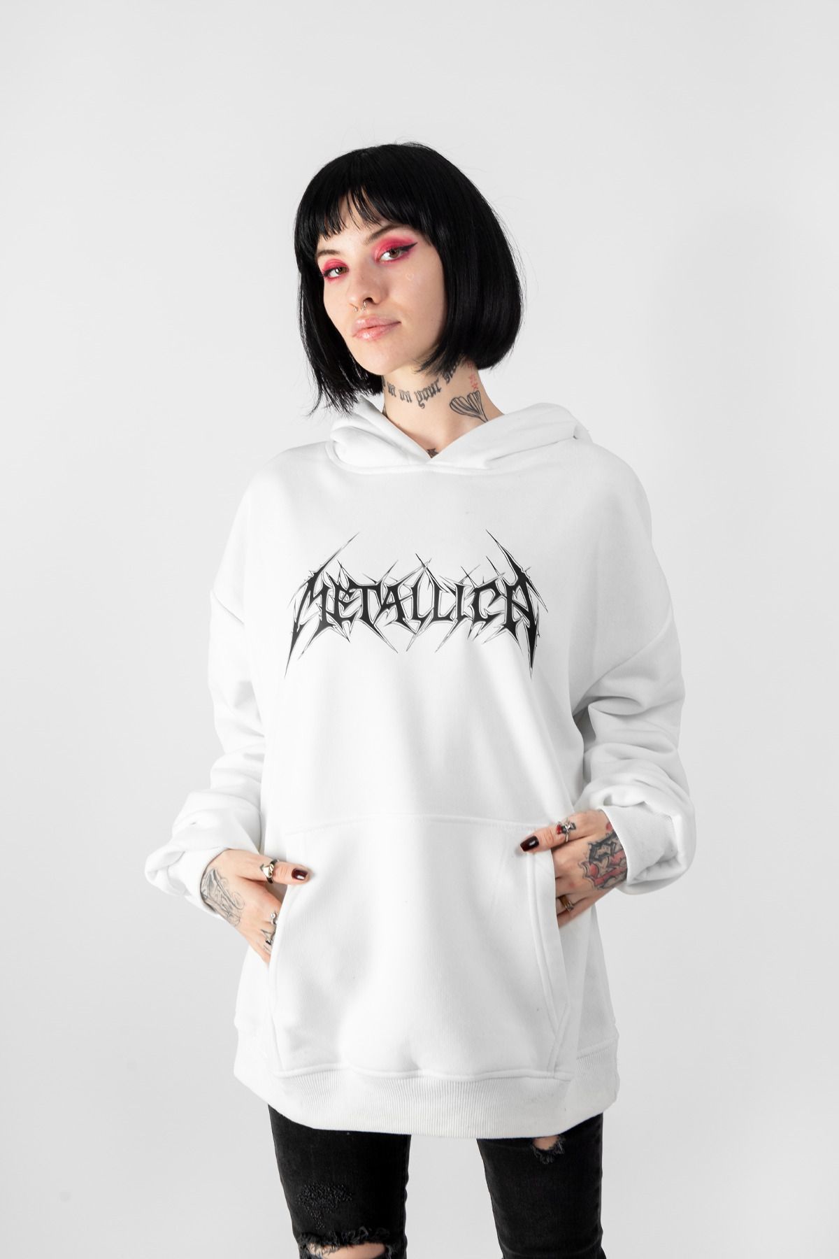 Metallica hoodie women's discount