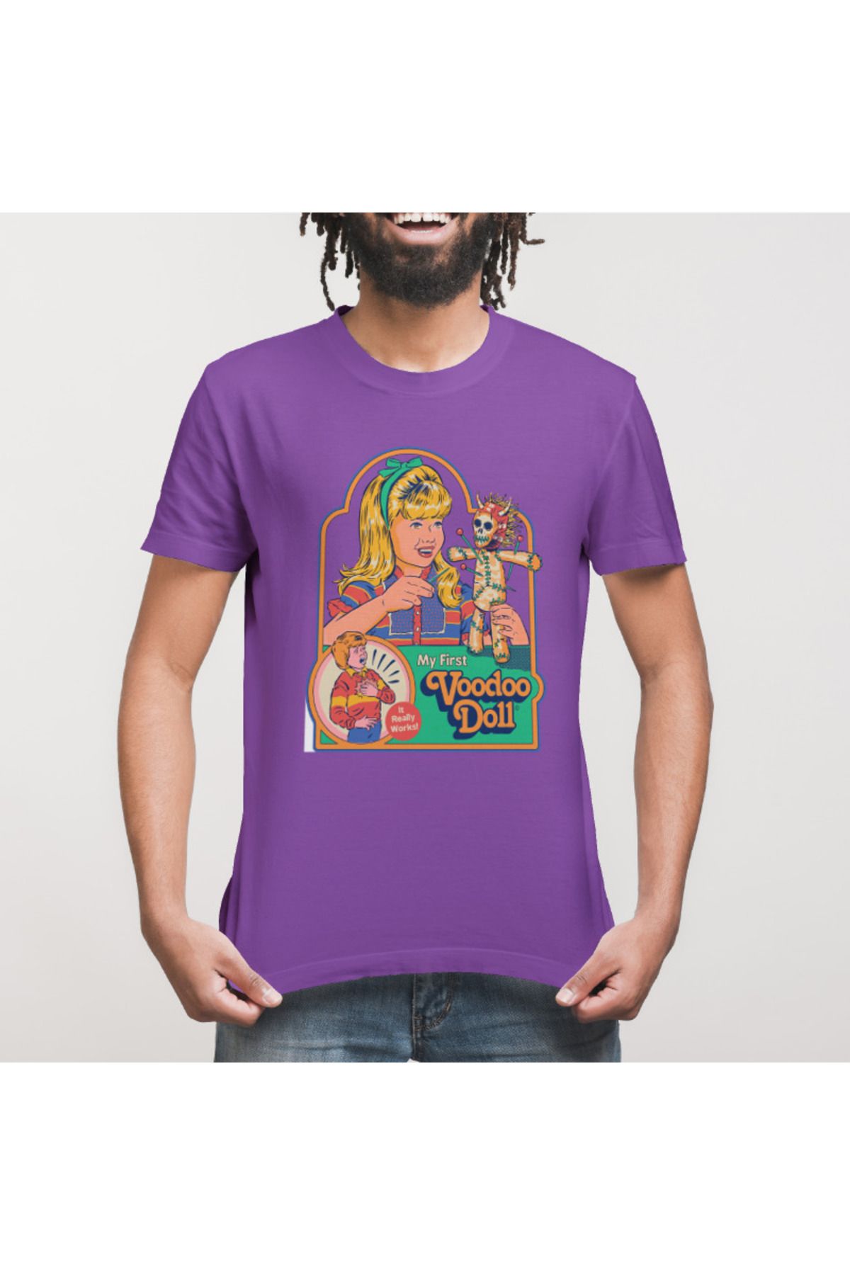 Built By Crazy-Primul meu tricou unisex pentru păpușa voodoo 2