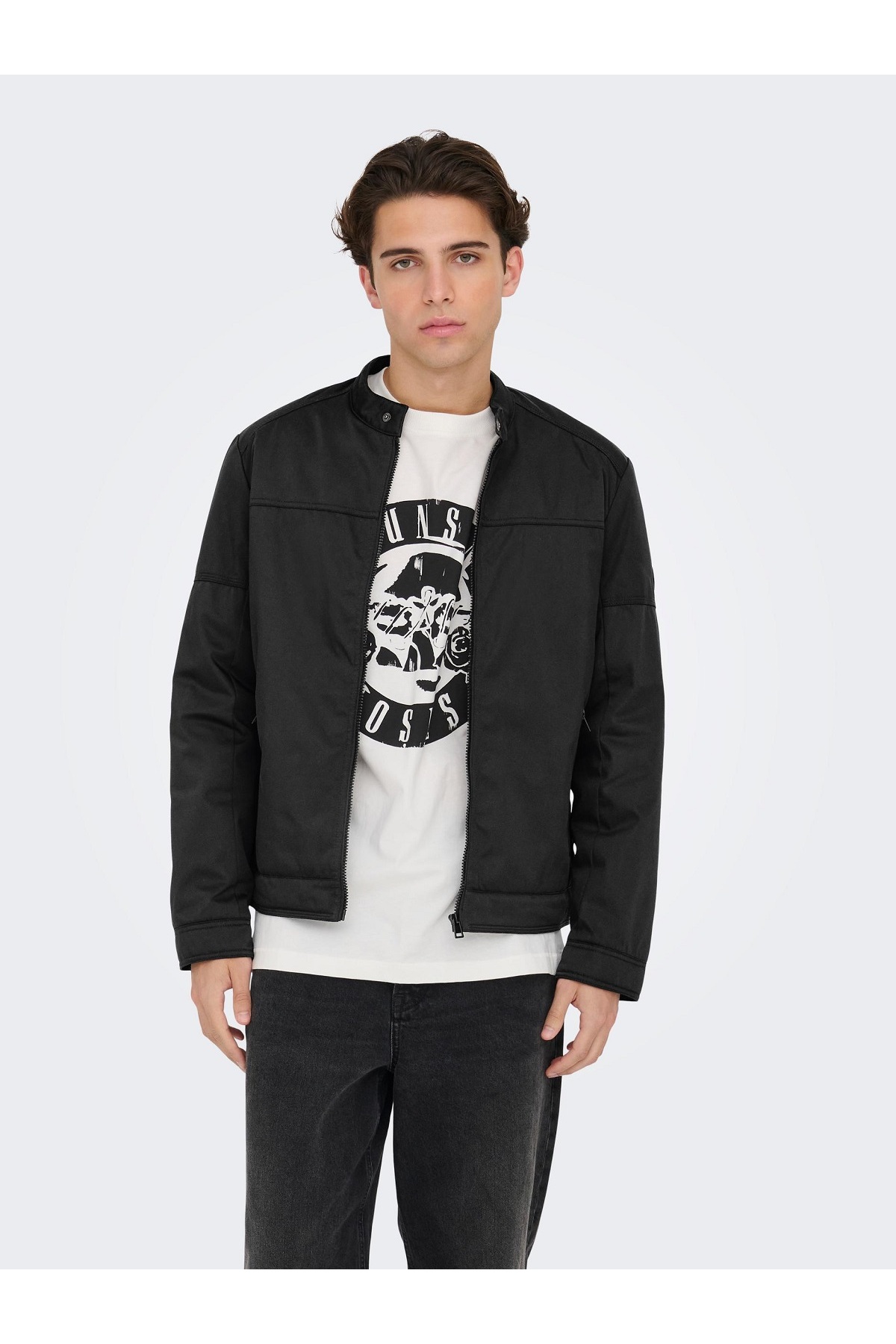 کت زیپ دار جلو مردانه 22027380 Only & Sons