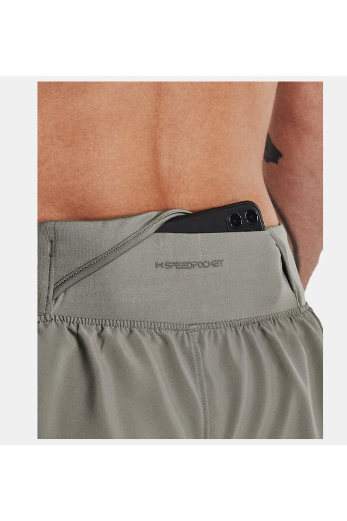 شورت ورزشی سبز مردانه UA Launch Elite 2 از 1 در 7 1376831 504 است Under Armour