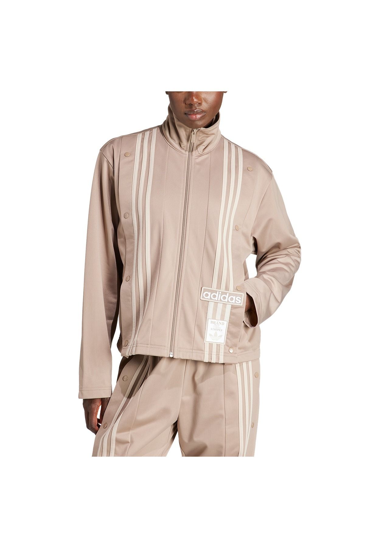 Brown adidas best sale jacket
