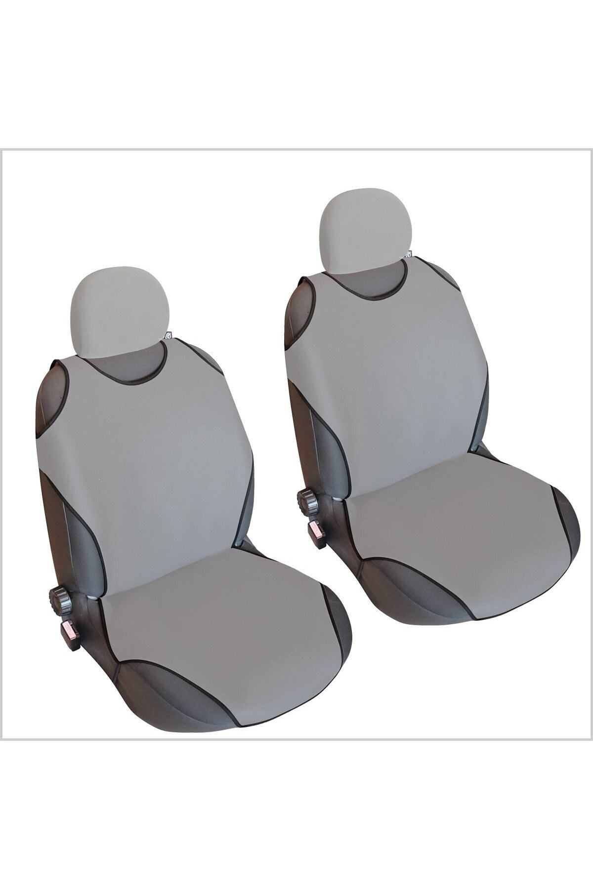 ZMR OTO AKSESUAR Nissan Qashqai Car Seat Cover Athlete Model 2-Piece - Gray  - Trendyol