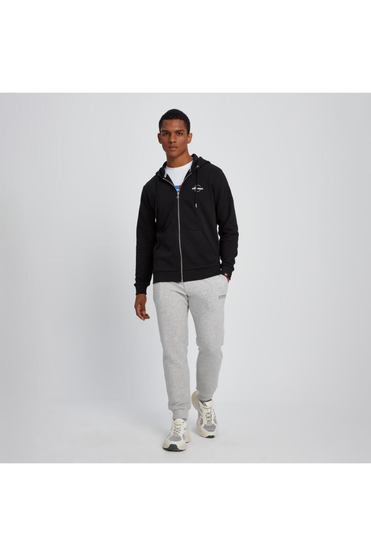 Ellesse black tracksuit top