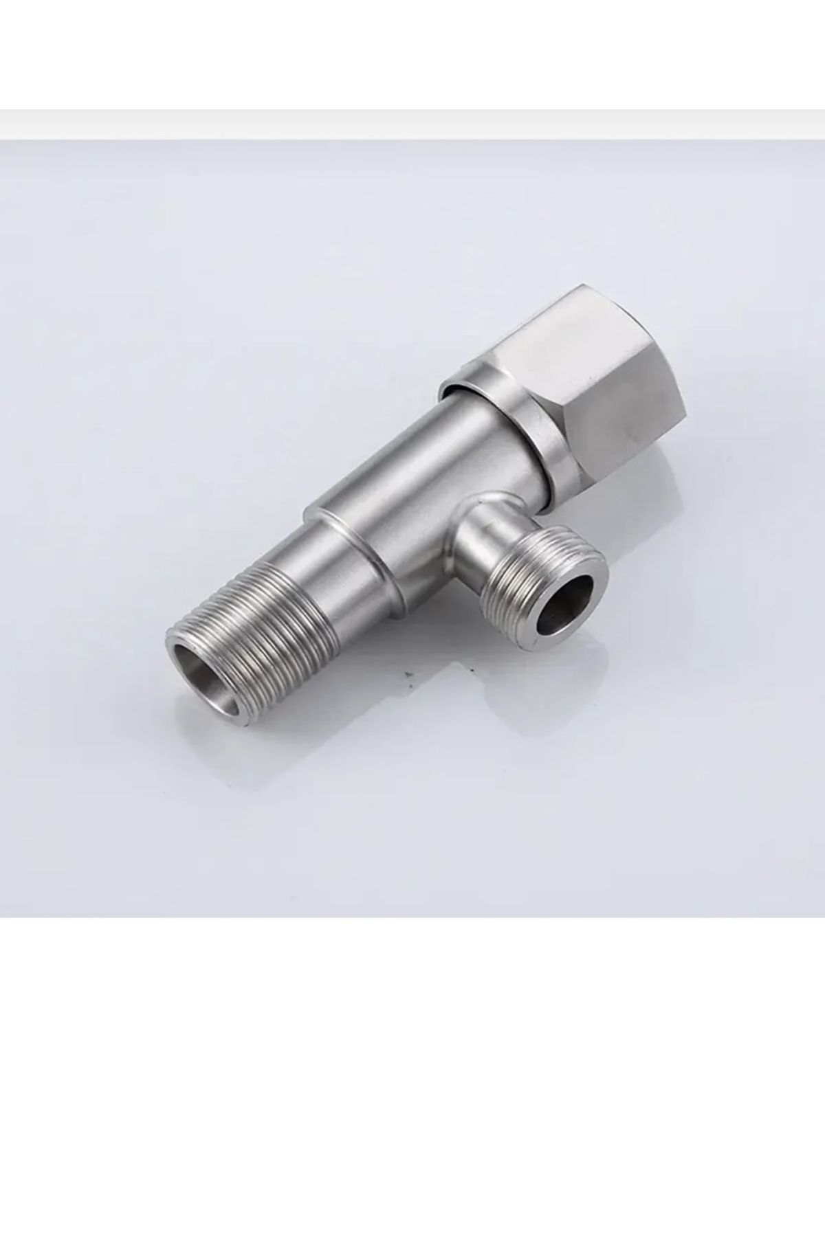 İSAOĞLU YAPI-Bidet Faucet Matte Chrome Bidet Faucet 2 Pieces Stain and Lime Resistant Inox Intermediate Tap 1