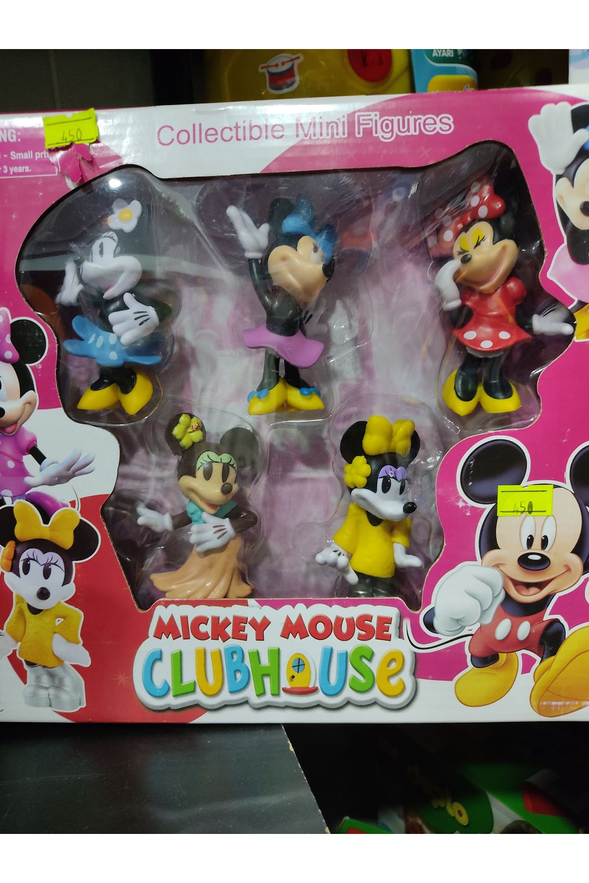 Mickey mouse deals mini figures