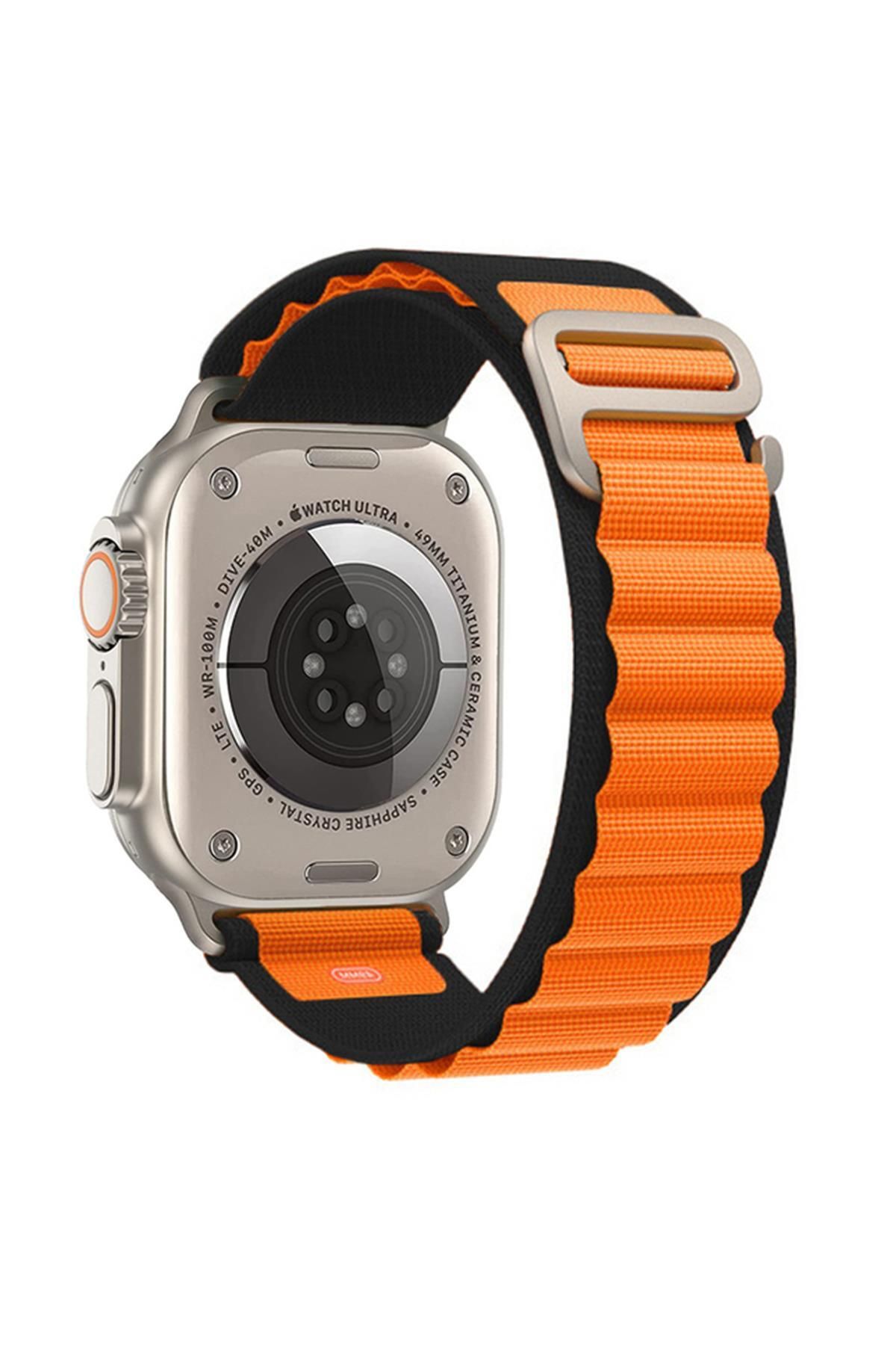 Alpine loop apple watch. Ремешки для Эппл вотч. Оранжевый ремешок для Apple watch Ultra. Ремешок Алпине Лооп. Смарт часы с оранжевым ремешком.