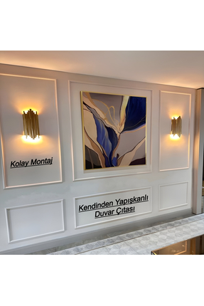 bigpapel Dekoratif Boyanabilir Kendinden Yapışkanlı Çıta