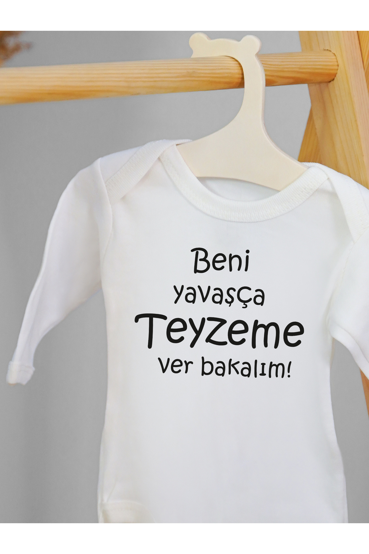 بادی نوزادی پسرانه – دخترانه اکرو Lotus Baby | LTSBBYUZUNANANE اورجینال - تصویر 2