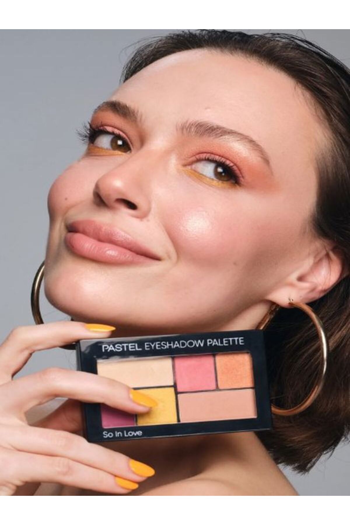 سایه چشم  نارنجی Pastel | 2009338 اورجینال - تصویر 2