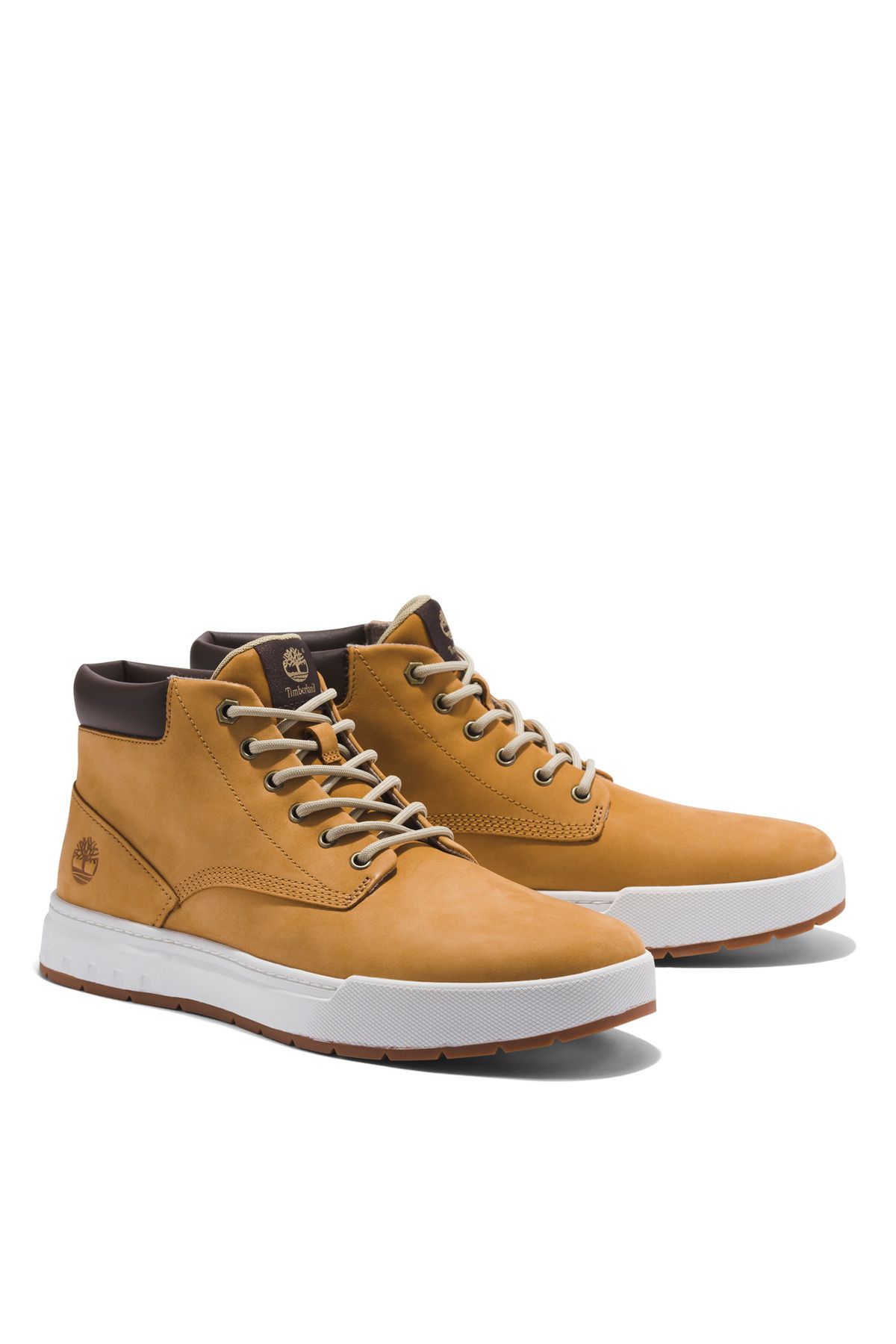 اسنیکر چند رنگ مردانه کفش کتانی چرمی زرد TB0A5PRV2311 Timberland