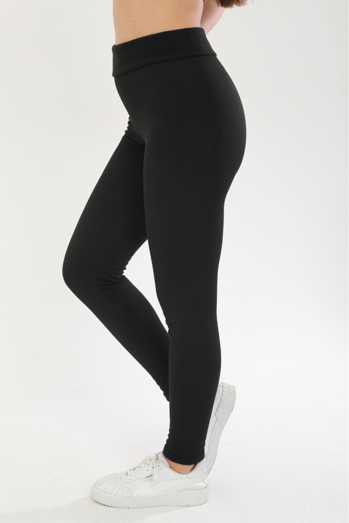 Ladies Jersey Leggings, Black