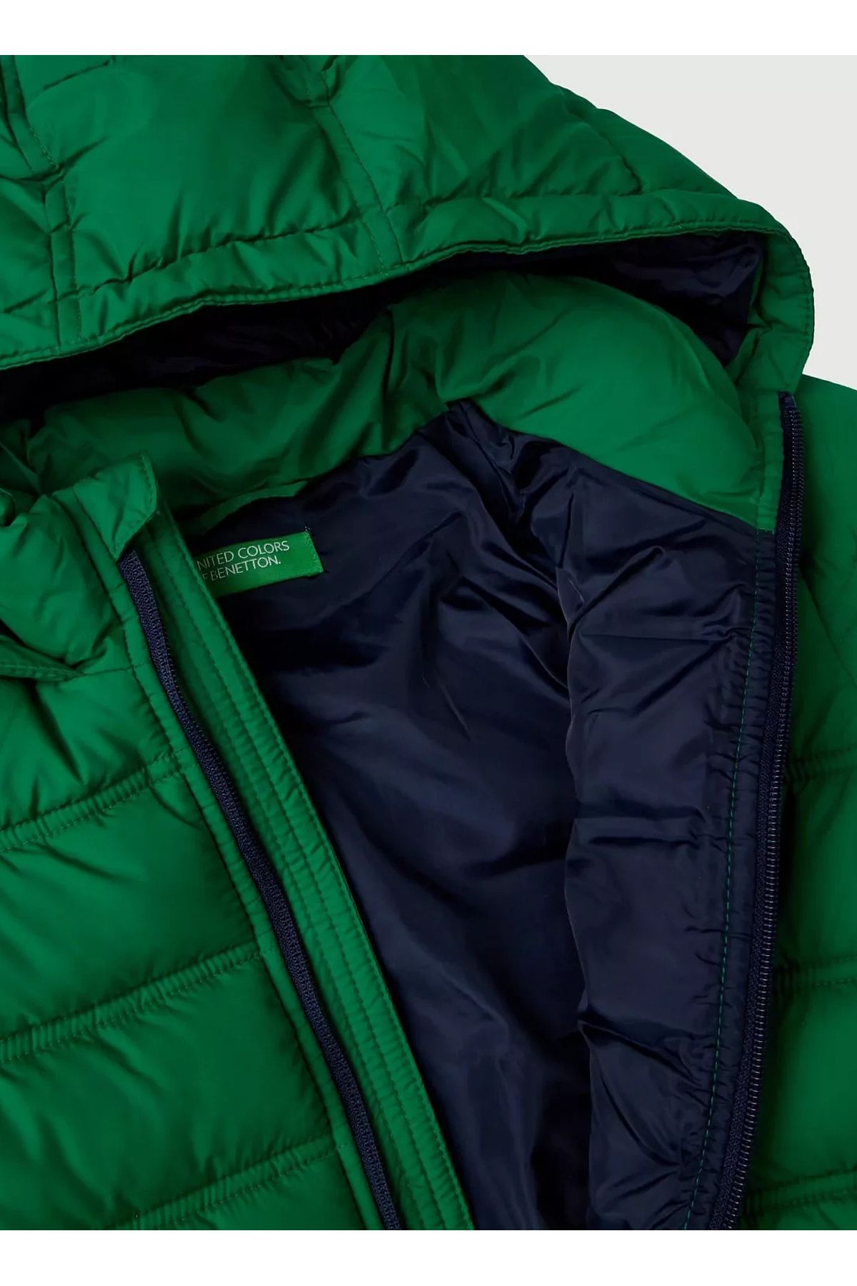 United colors of top benetton green jacket