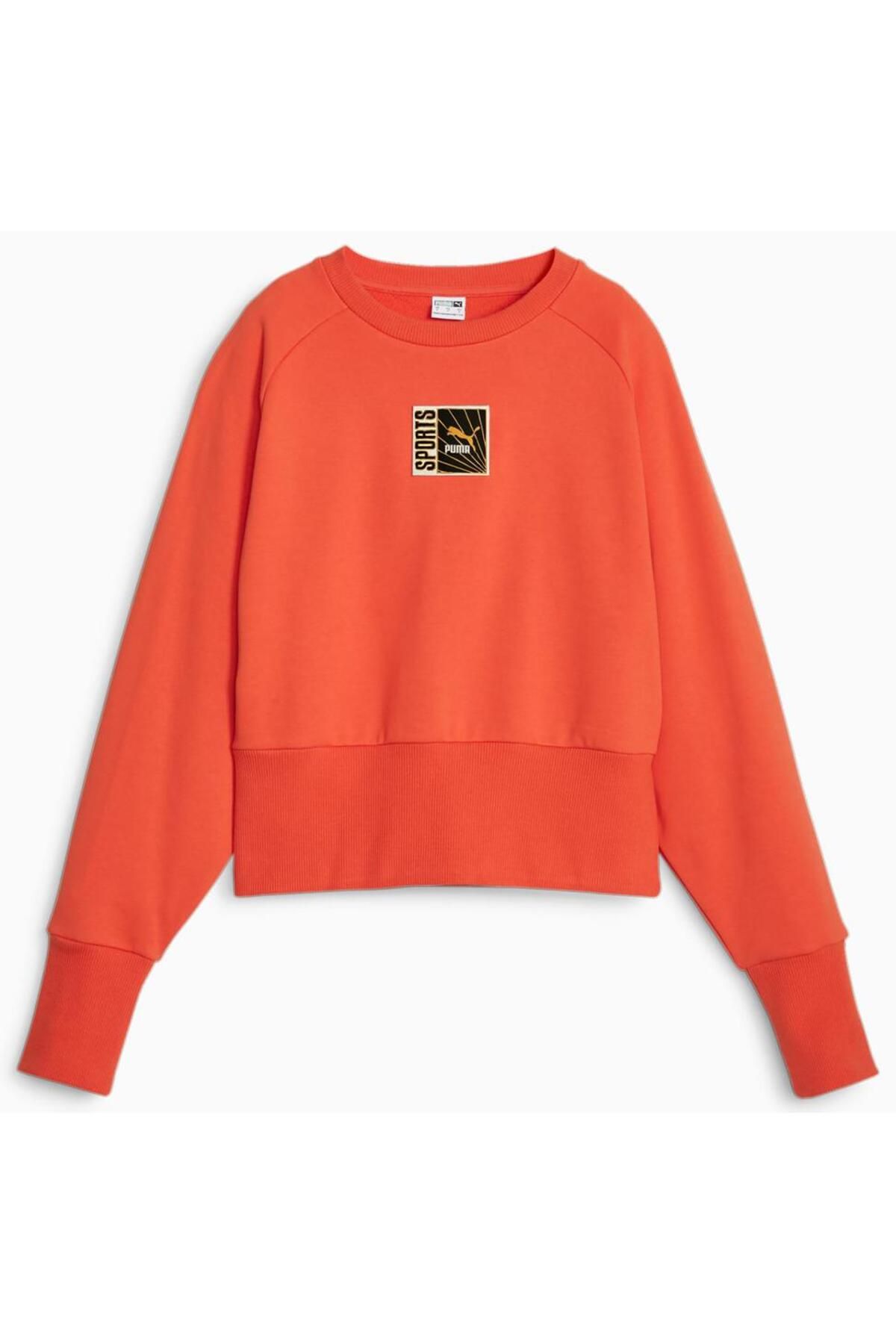Sweat puma orange new arrivals