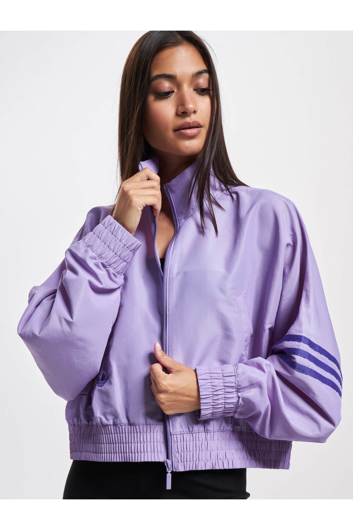 adidas Jacke Lila Regular Fit Trendyol