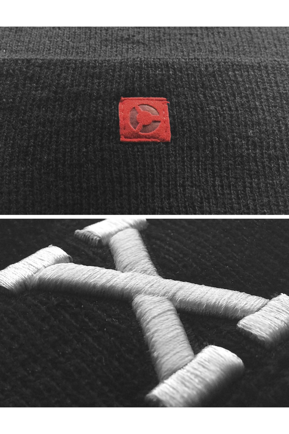 MSTRDS-Accessoires Beanie mit Buchstaben-Cuff 3