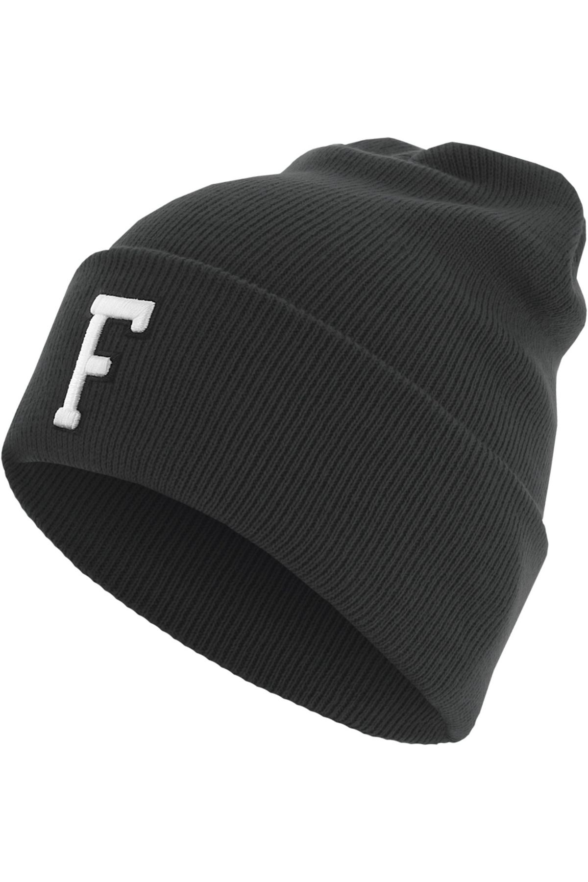 MSTRDS-Accessoires Beanie mit Buchstaben-Cuff 1