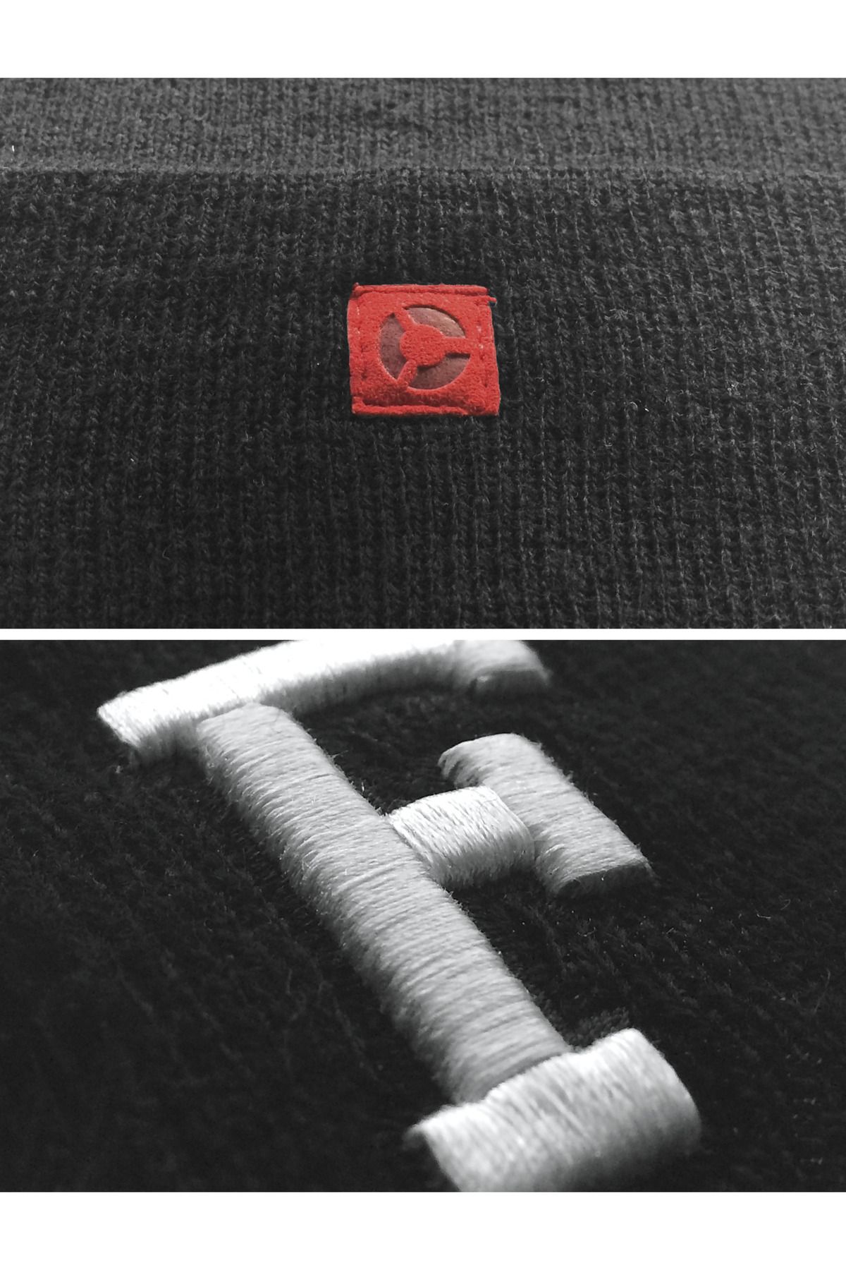 MSTRDS-Accessoires Beanie mit Buchstaben-Cuff 3