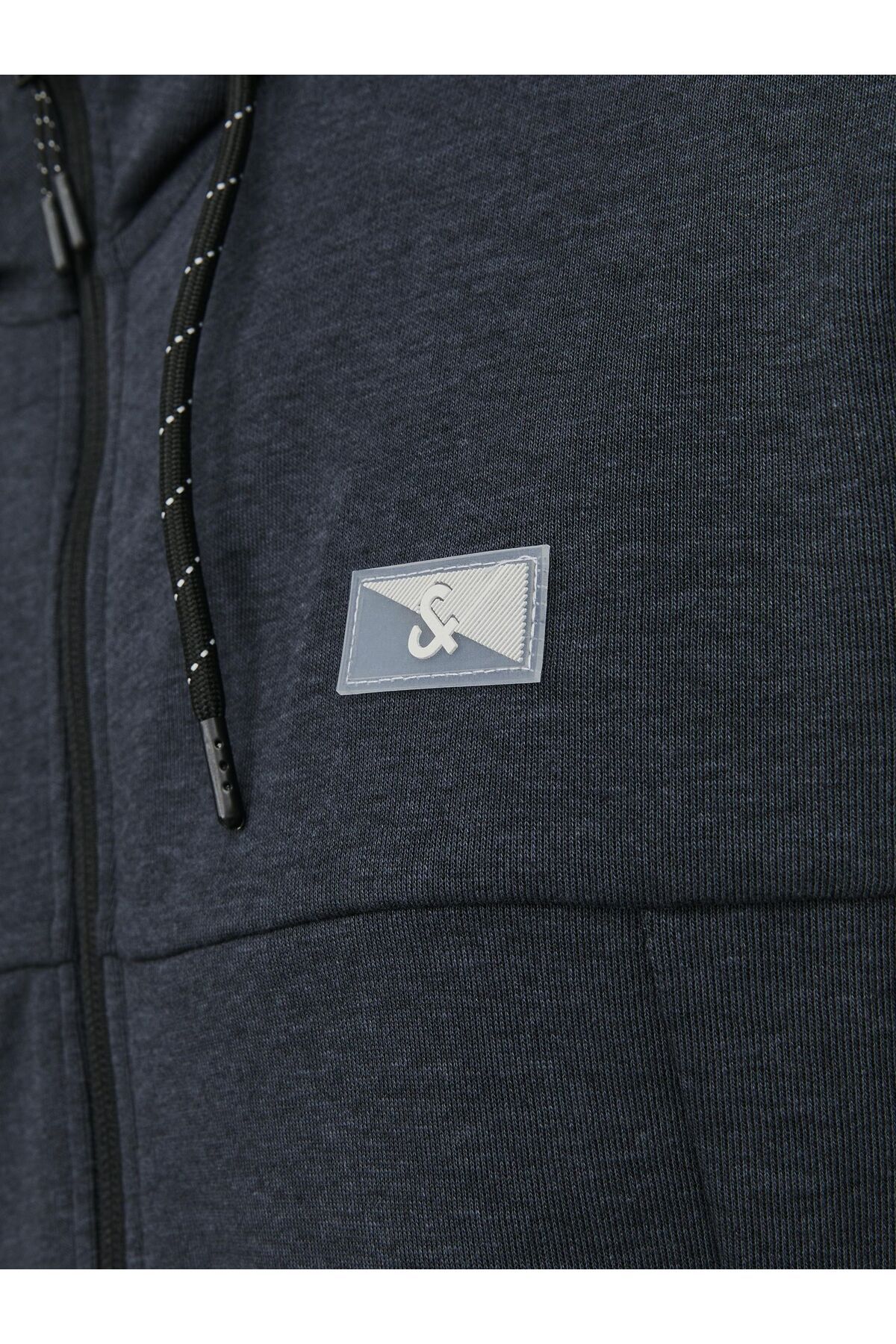 Jack & Jones-Kapuzenpullover Logo Kapuzenpullover Mit Reißverschluss 5