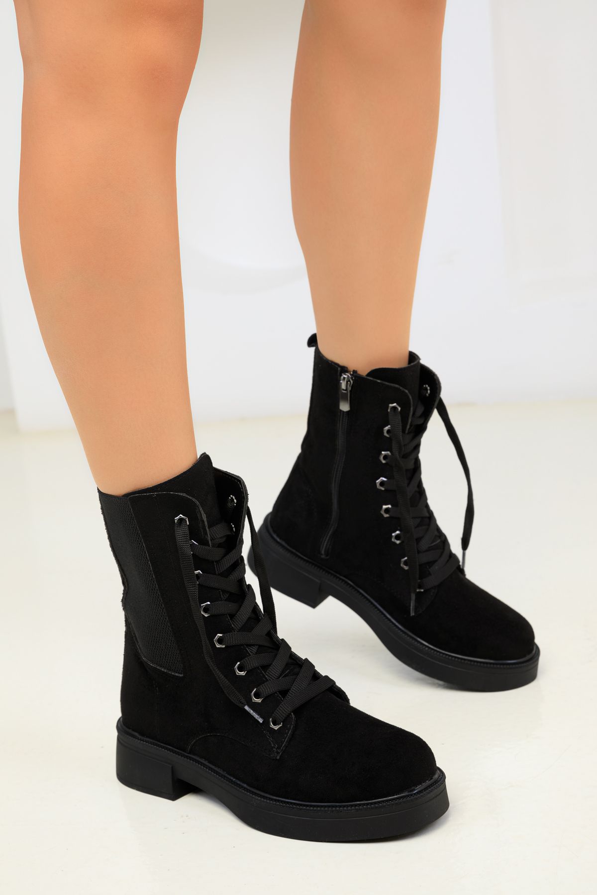 SOHO Ankle Boots Black Block Trendyol