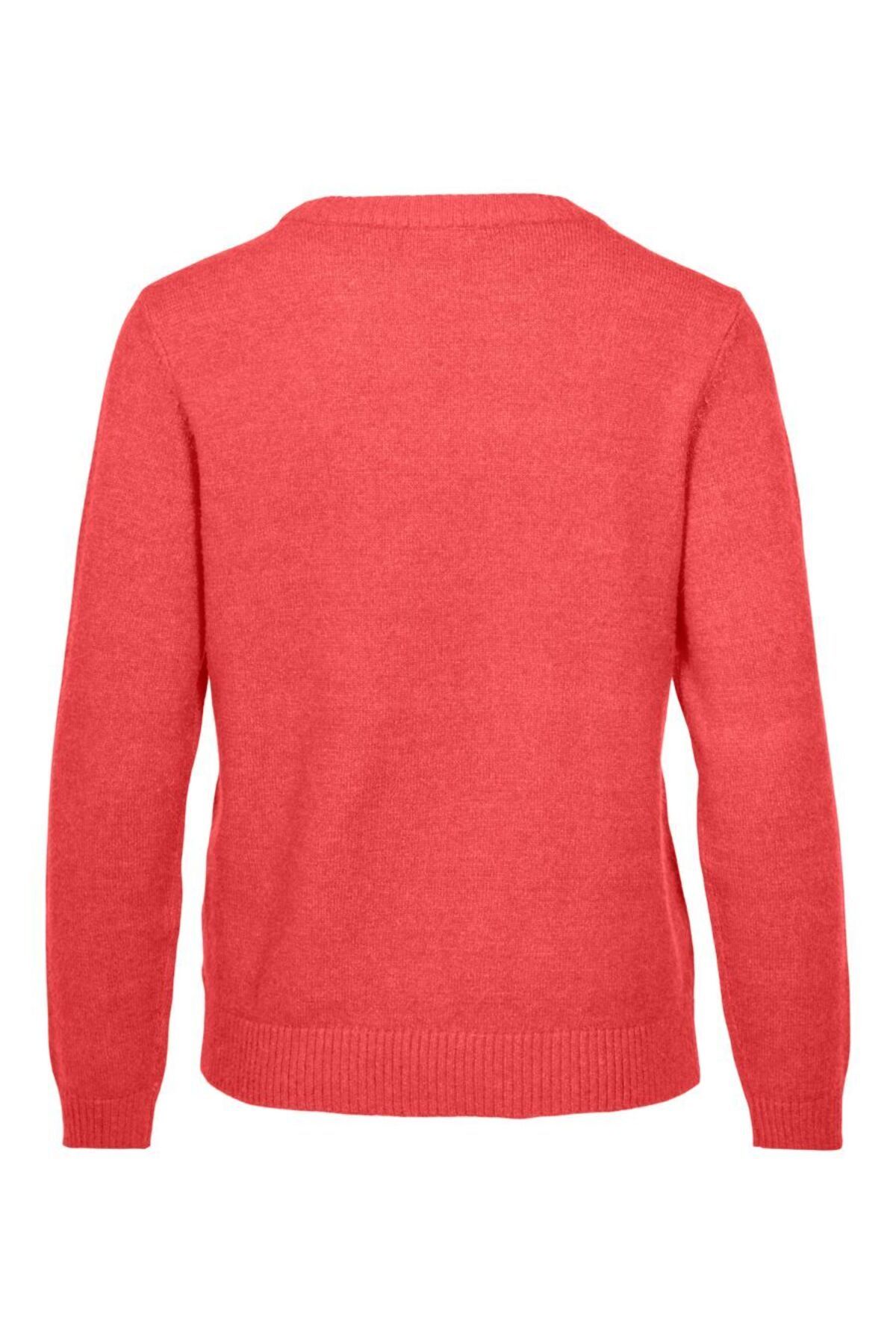 VILA-Strickpullover Rundhalsausschnitt 3