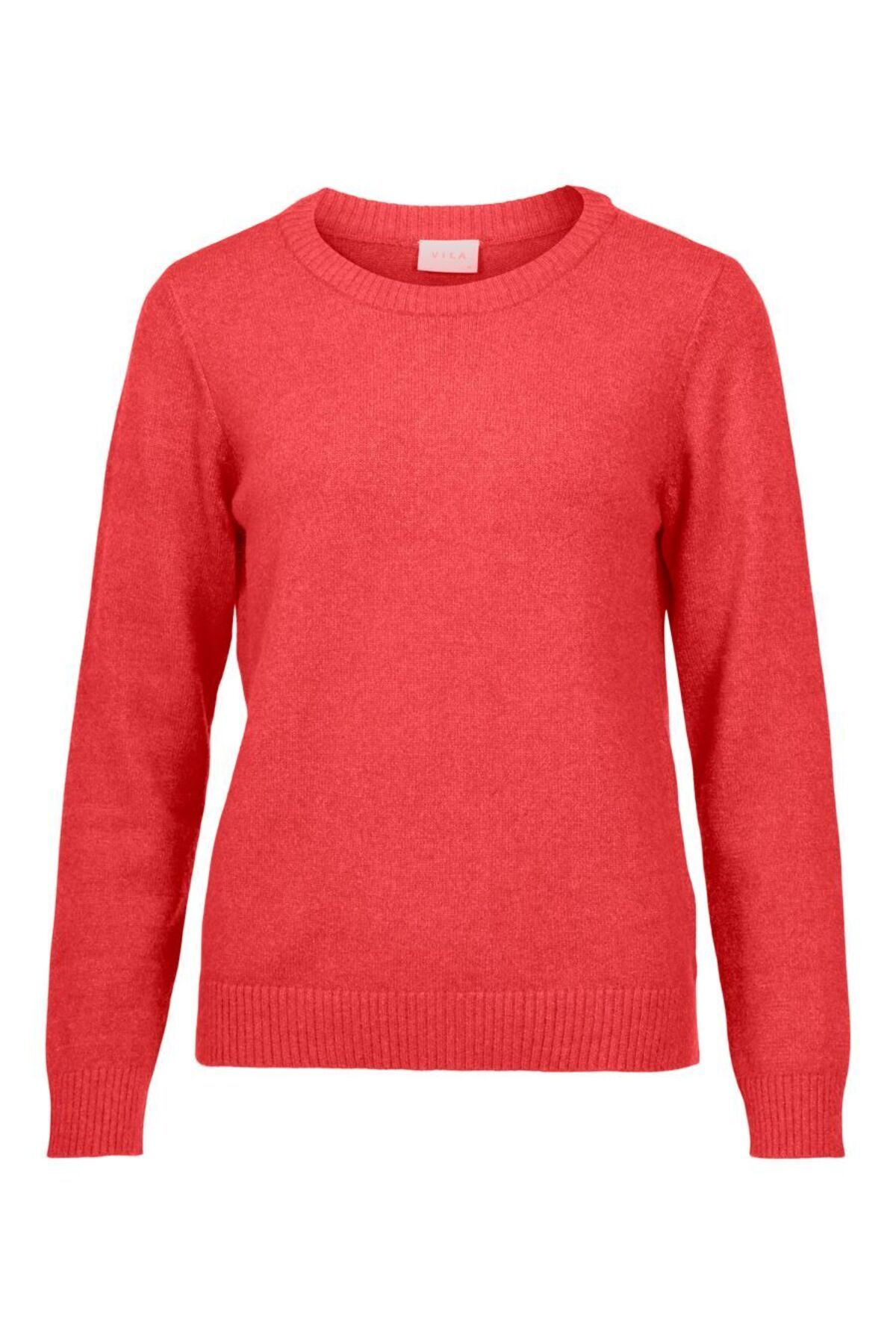VILA-Strickpullover Rundhalsausschnitt 2